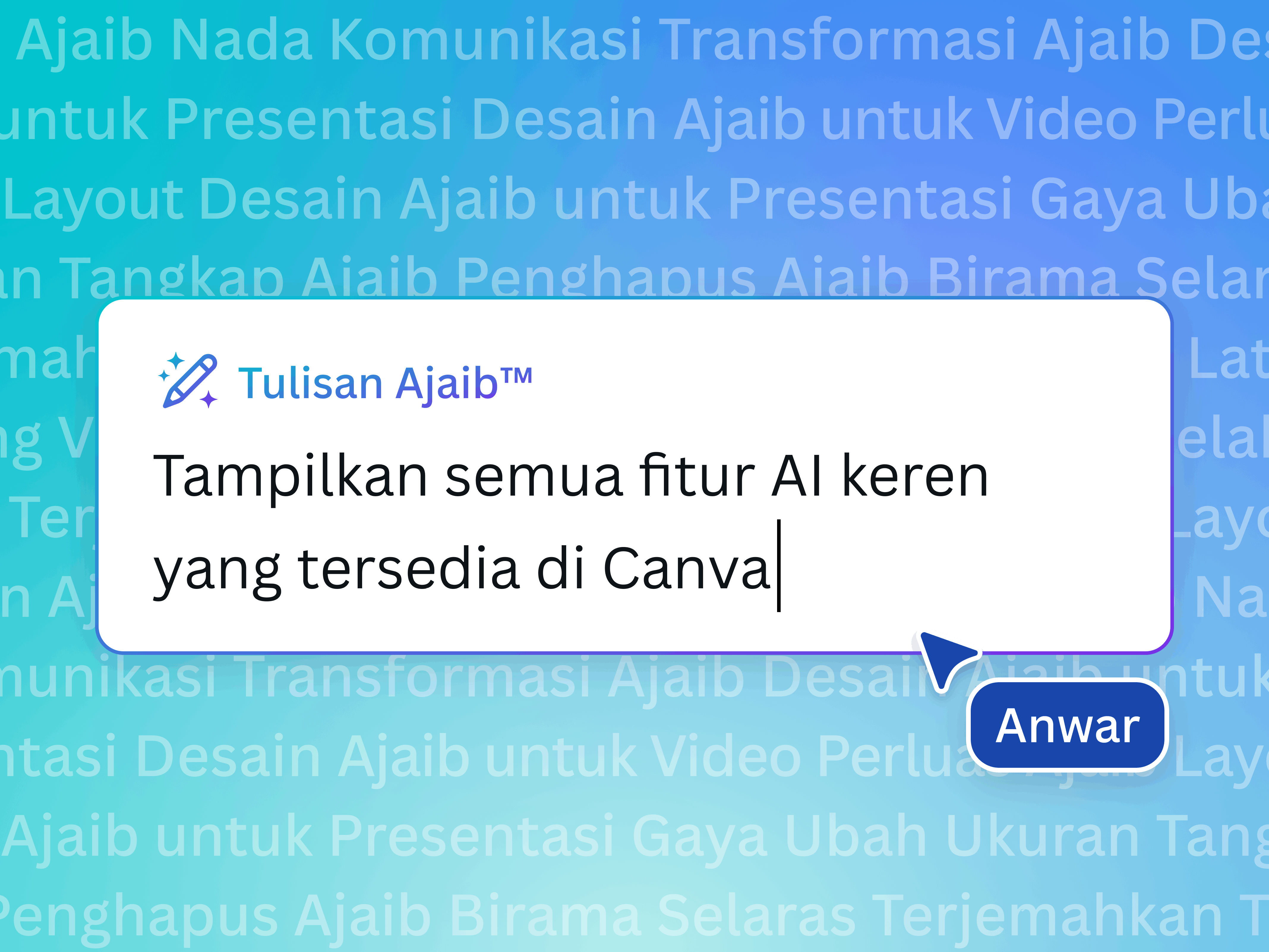 Tulisan Ajaib: ai pembuat teks