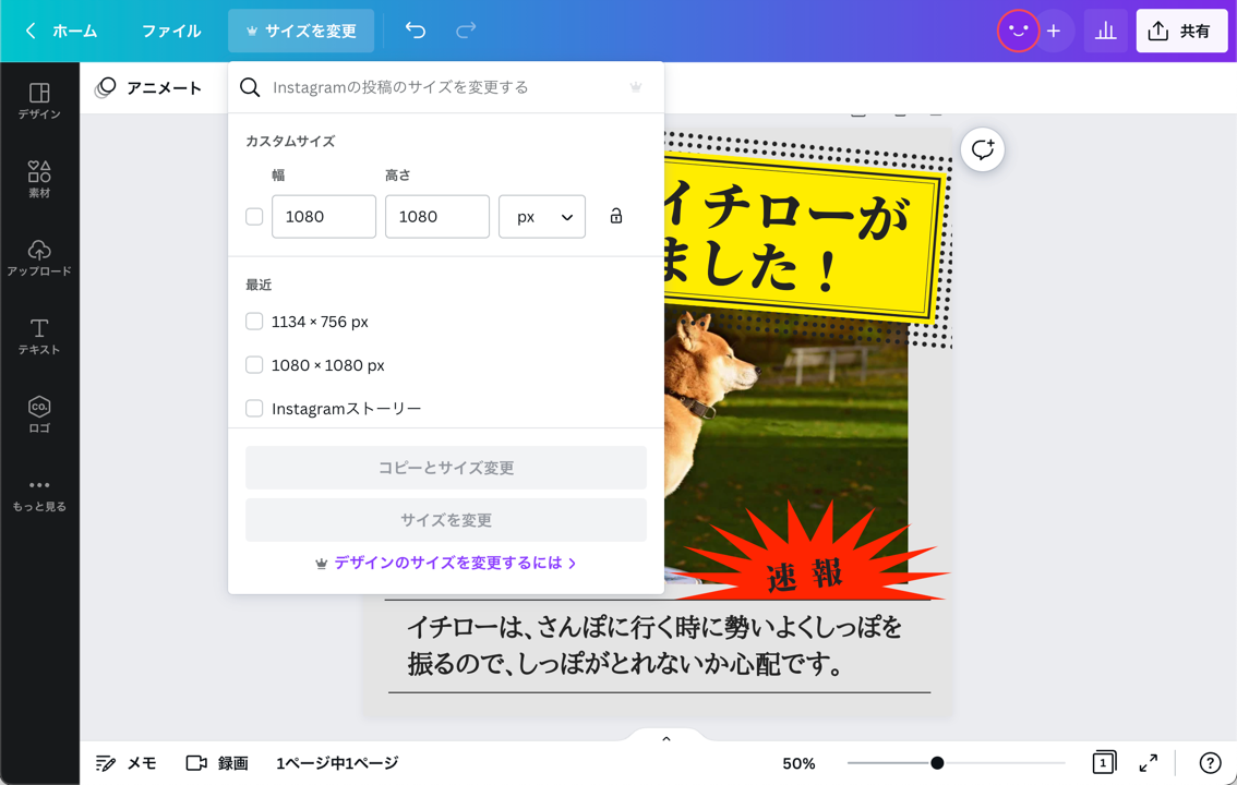 マジックリサイズでjpegサイズを変更 マジックリサイズでjpegサイズを変更