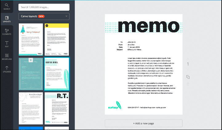 memo