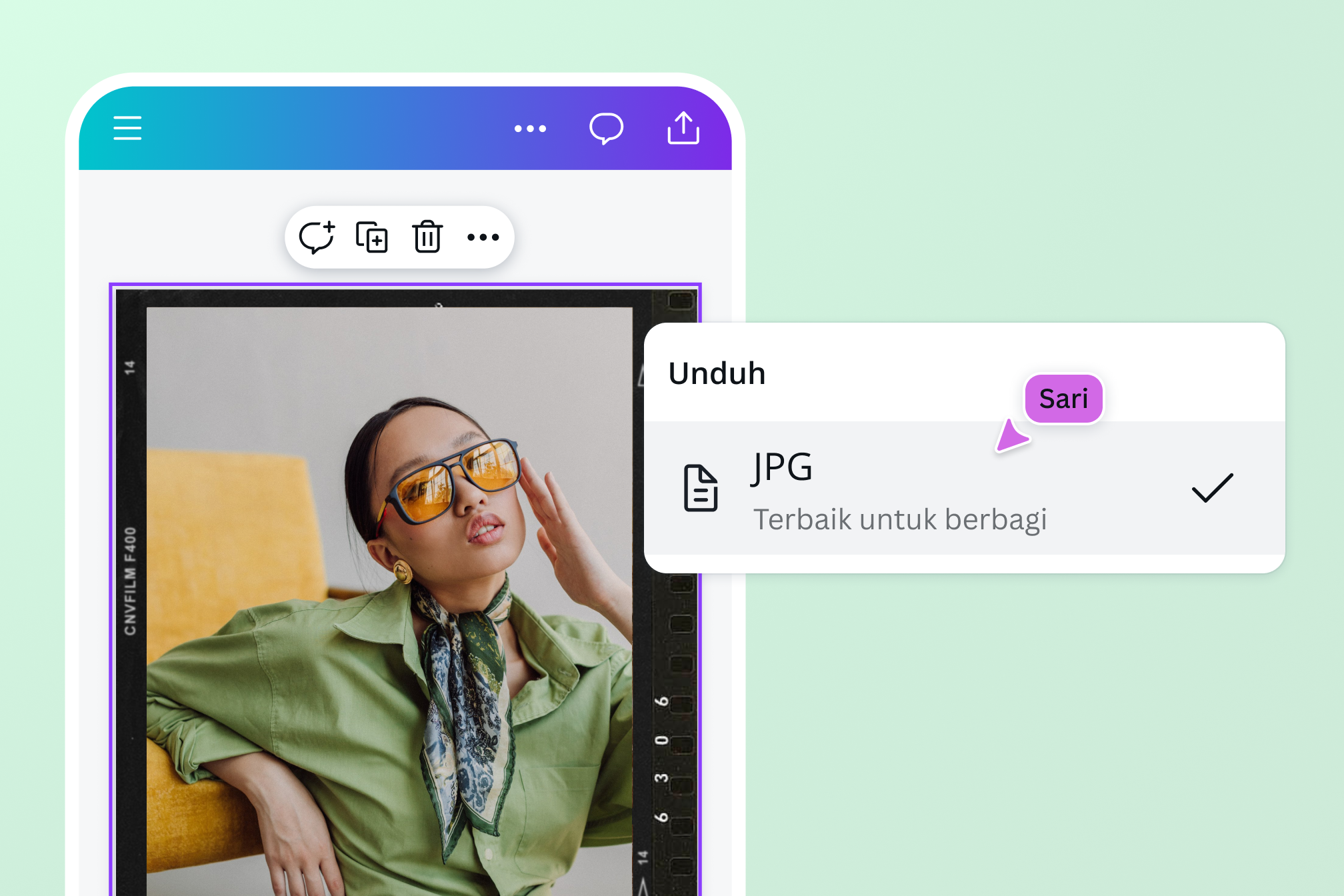 Ubah PDF ke JPG di Canva Ubah PDF ke JPG di Canva