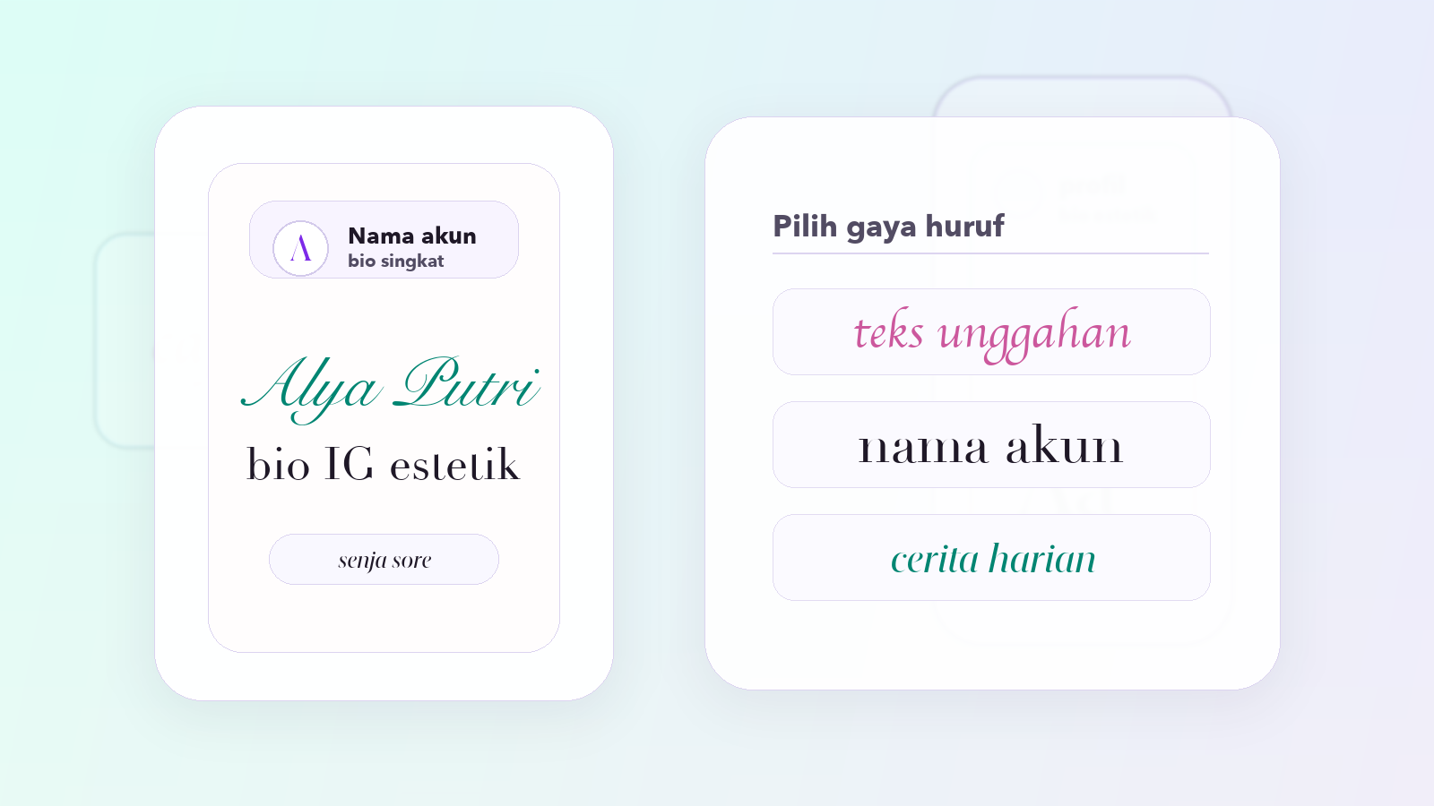 font aesthetic font aesthetic
