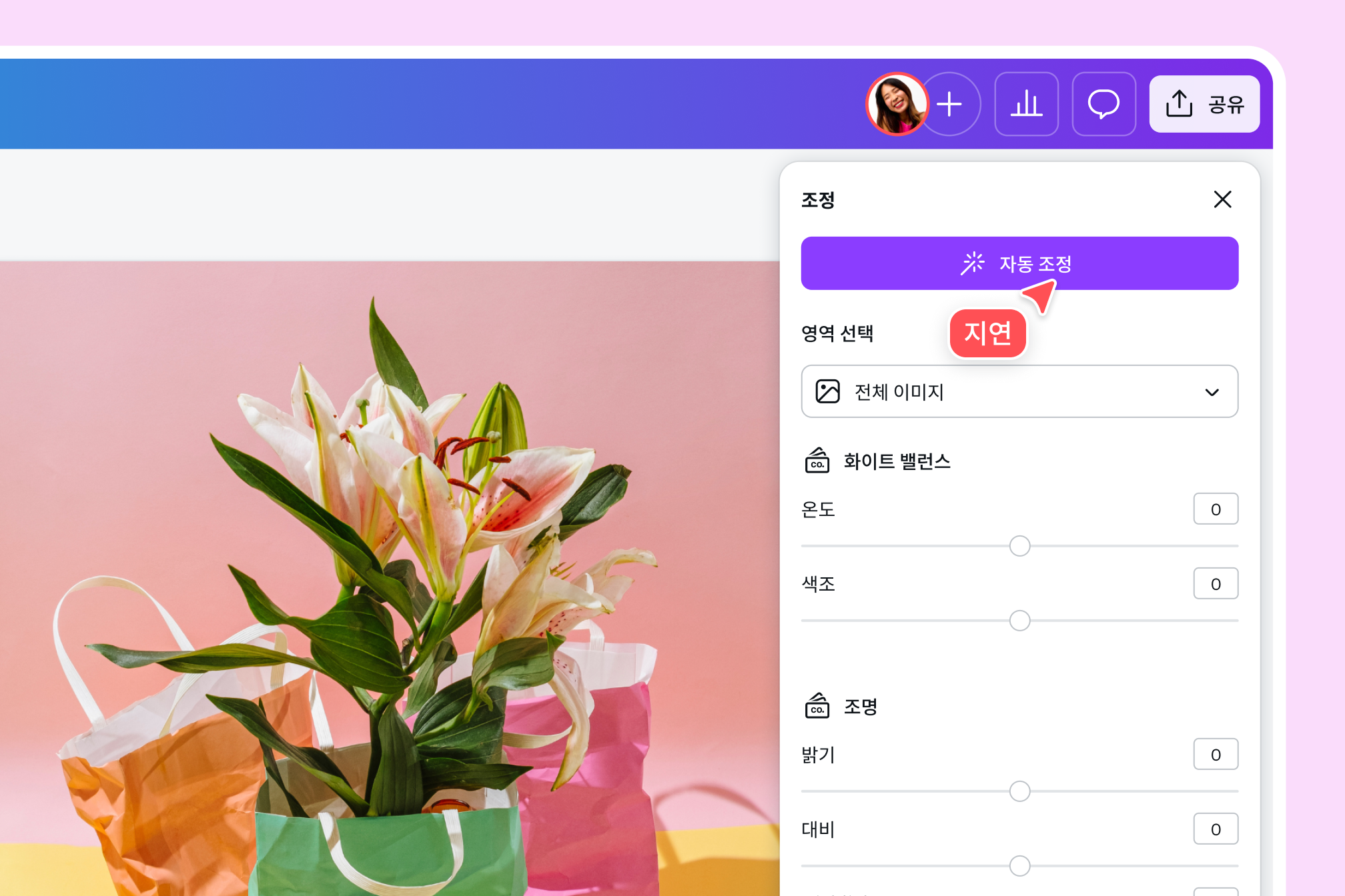 이미지 자동 조정하기