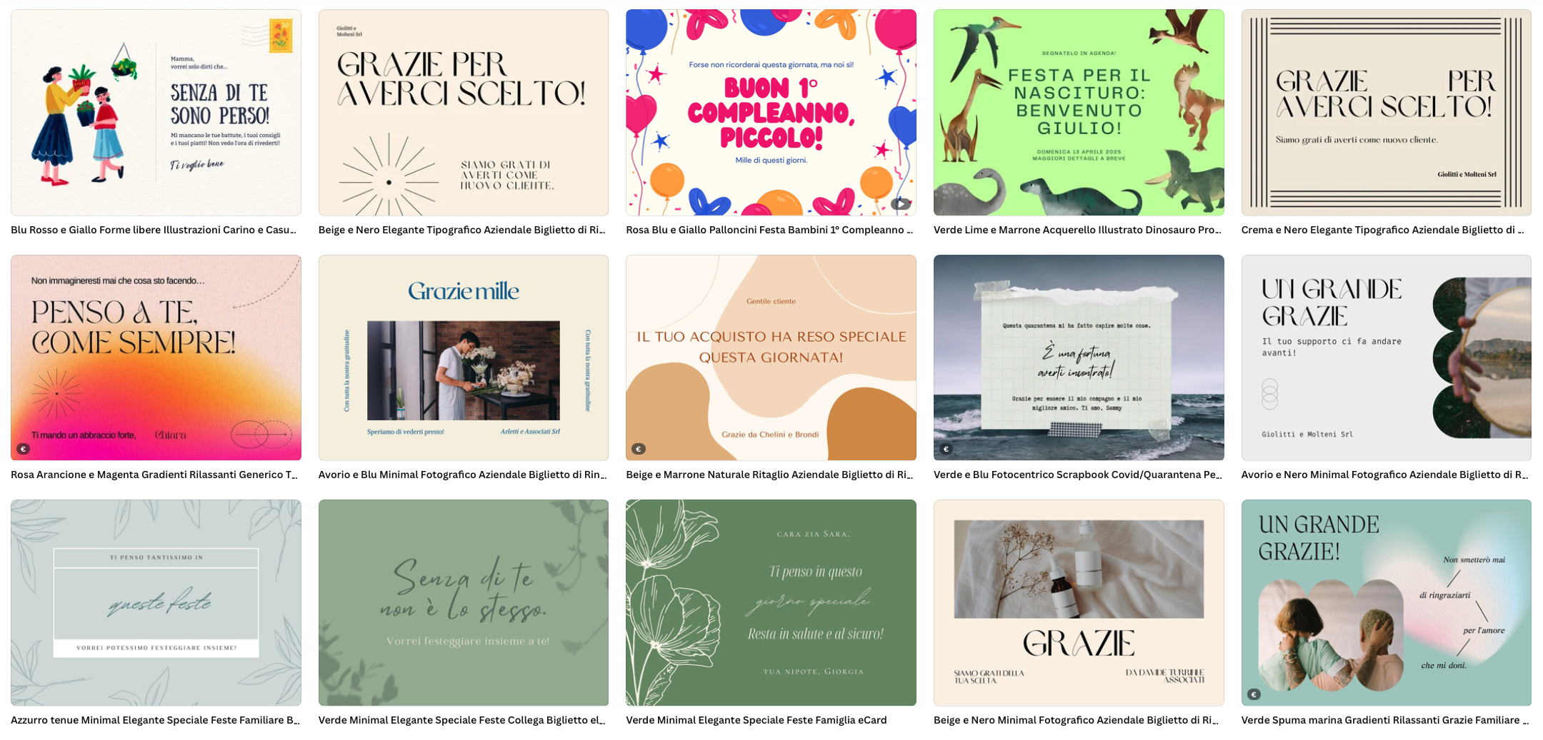 Creare cartoline virtuali Canva Creare cartoline virtuali Canva