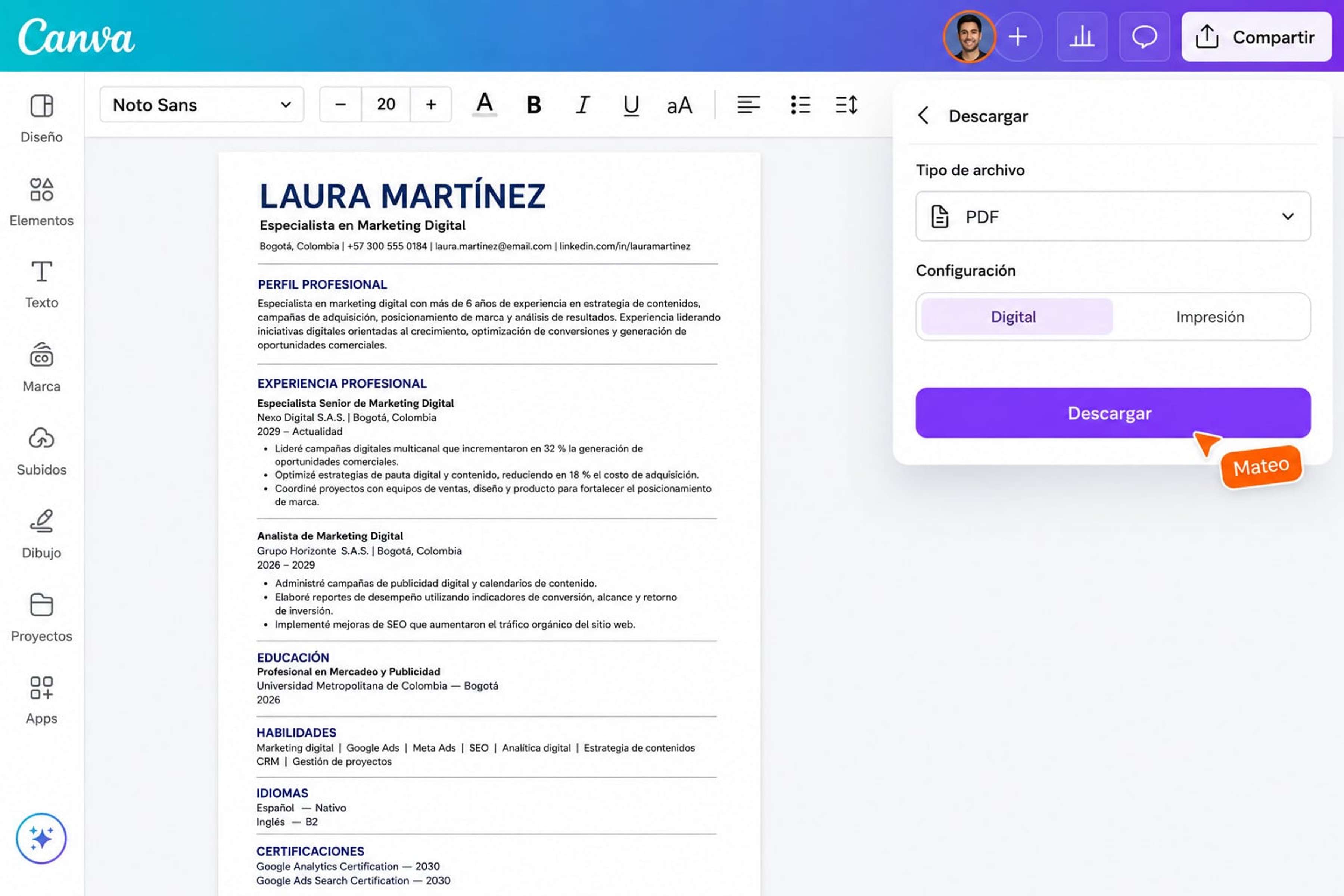 ¿Cómo pasar de Word a PDF?