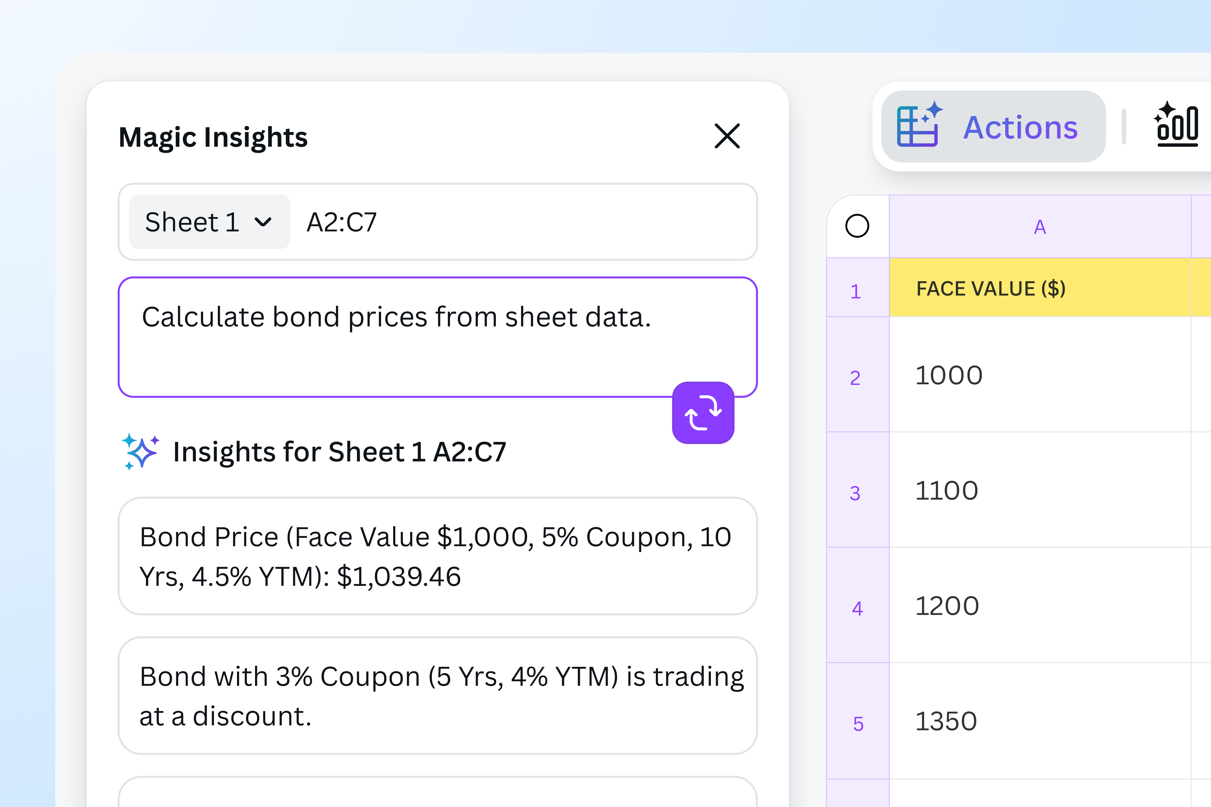 Smarter spreadsheet magic Smarter spreadsheet magic