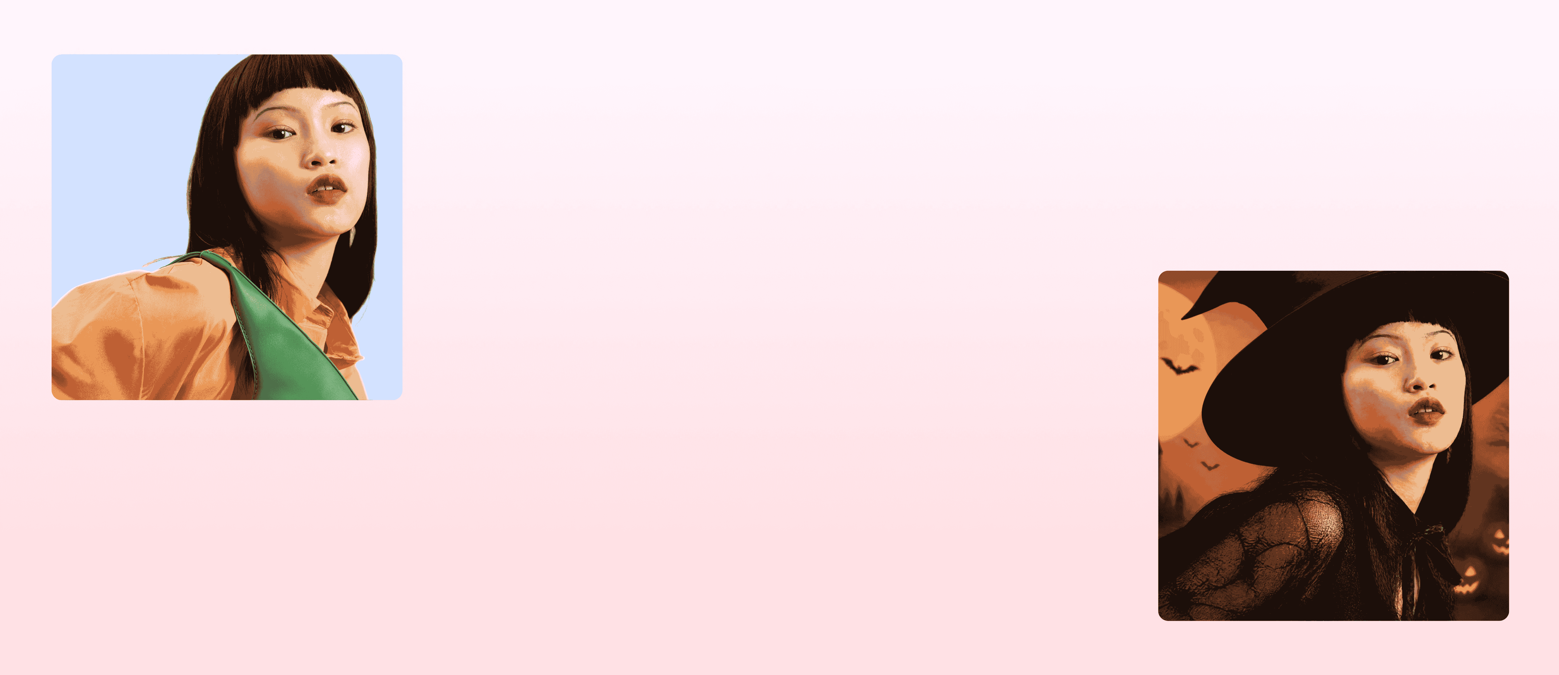 Filtre photo Halloween gratuit