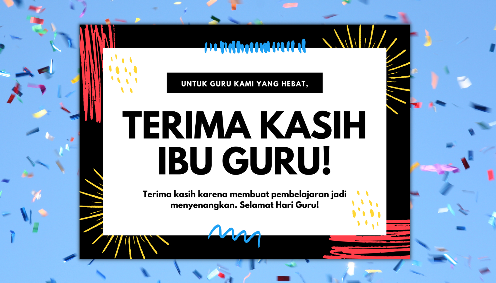 membuat kartu ucapan hari guru canva