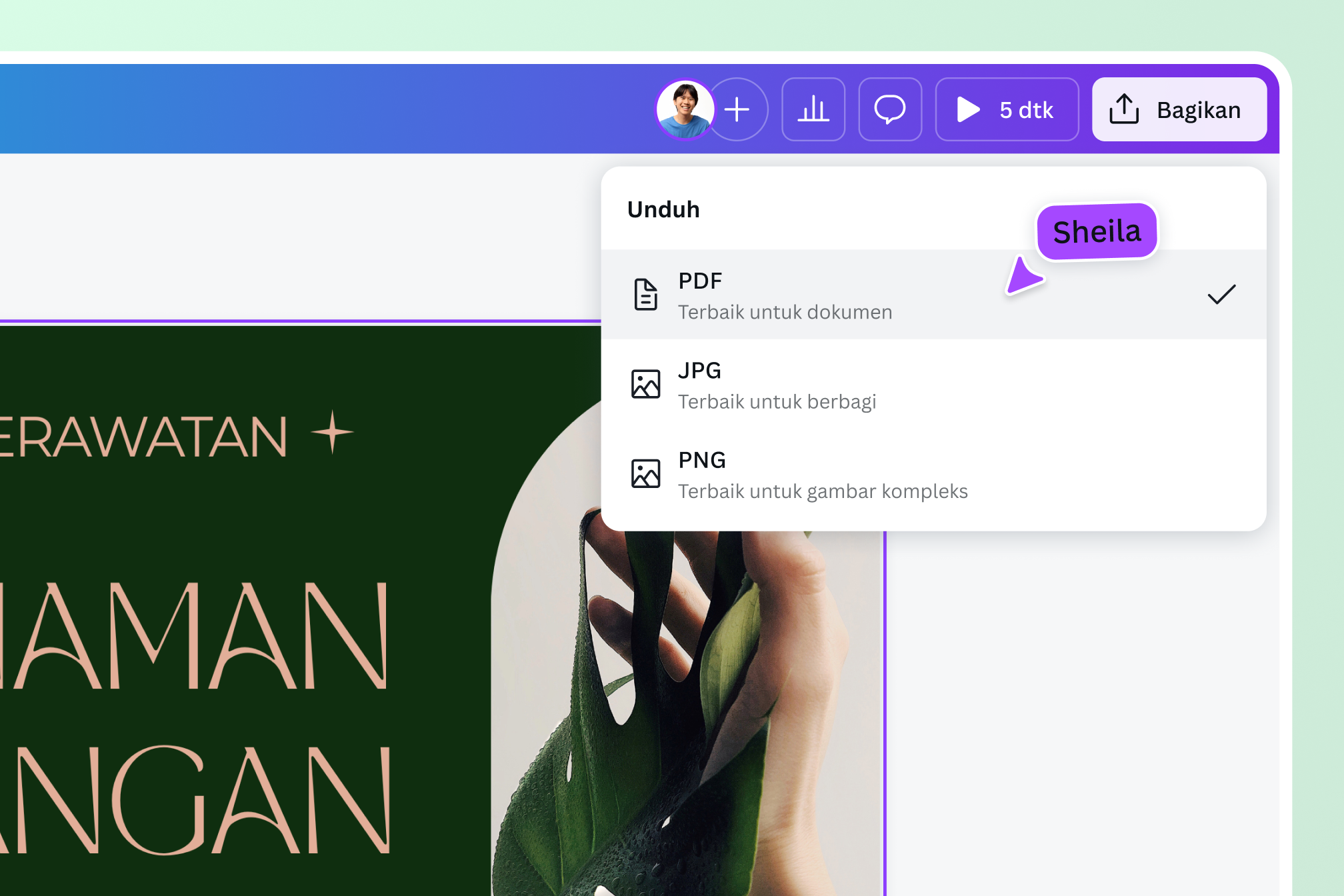 Fitur Ubah PDF ke JPG di Canva Fitur Ubah PDF ke JPG di Canva