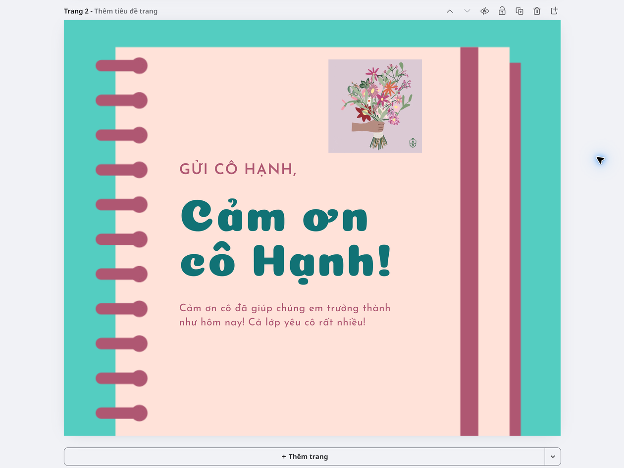 Thêm lời chúc riêng bên cạnh ảnh động Thêm lời chúc riêng bên cạnh ảnh động
