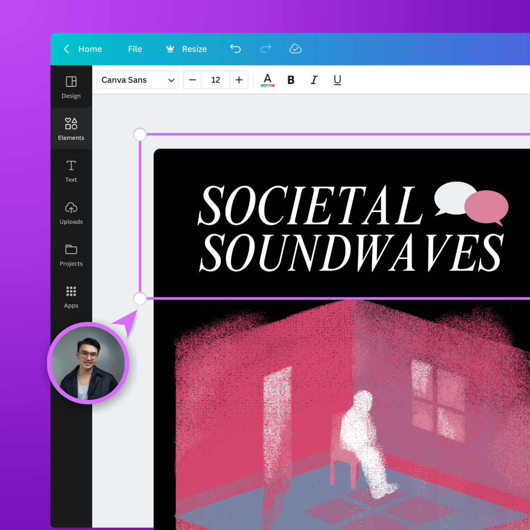 Canva + Apple Podcasts Podcast templates for creators