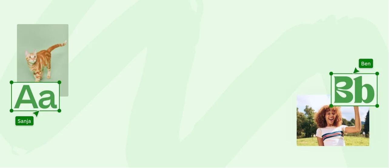 ตัวอย่างการเพิ่มข้อความในรูปใน editor ของ Canva