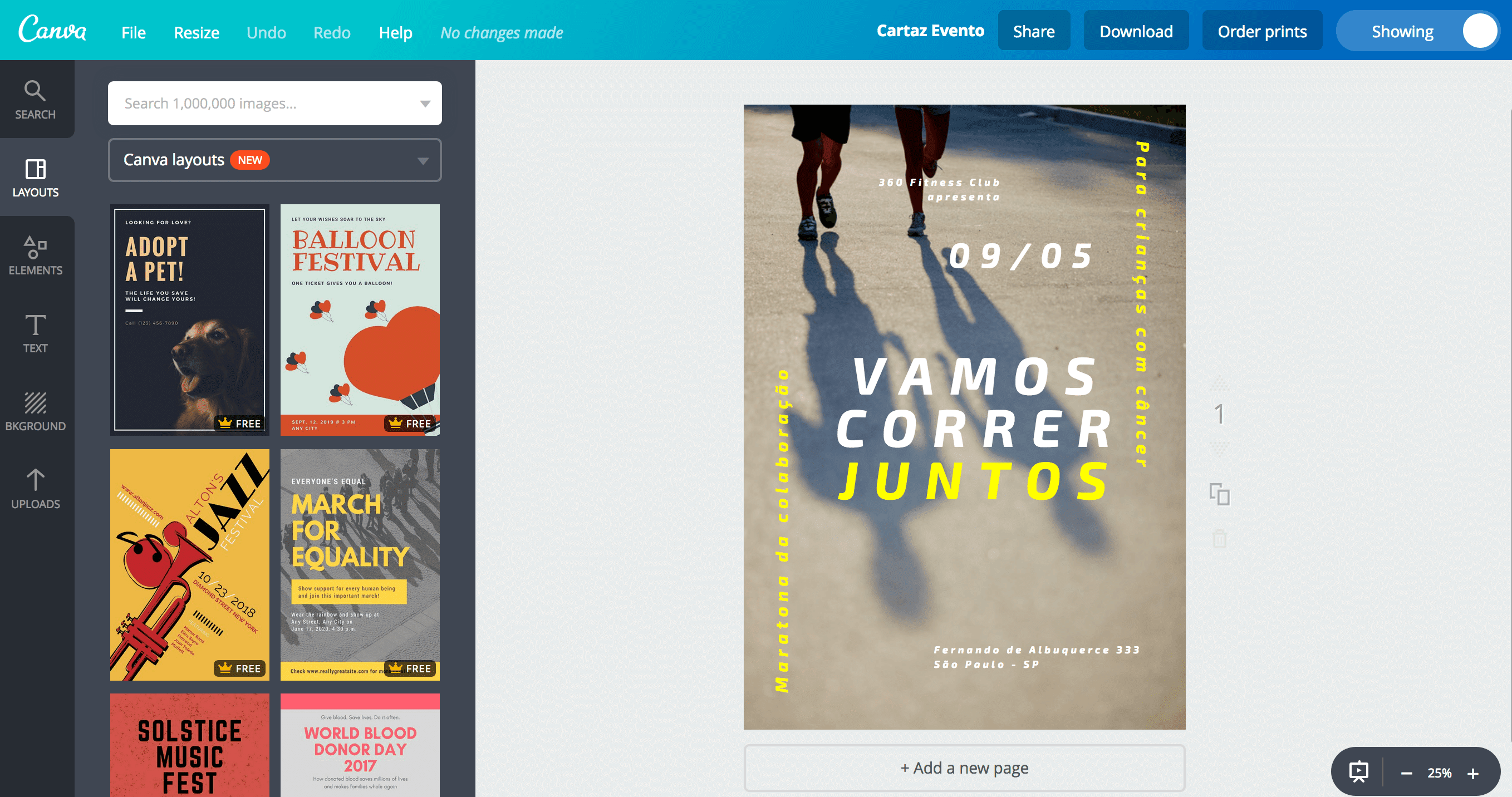 Cartaz de evento Cartaz de evento