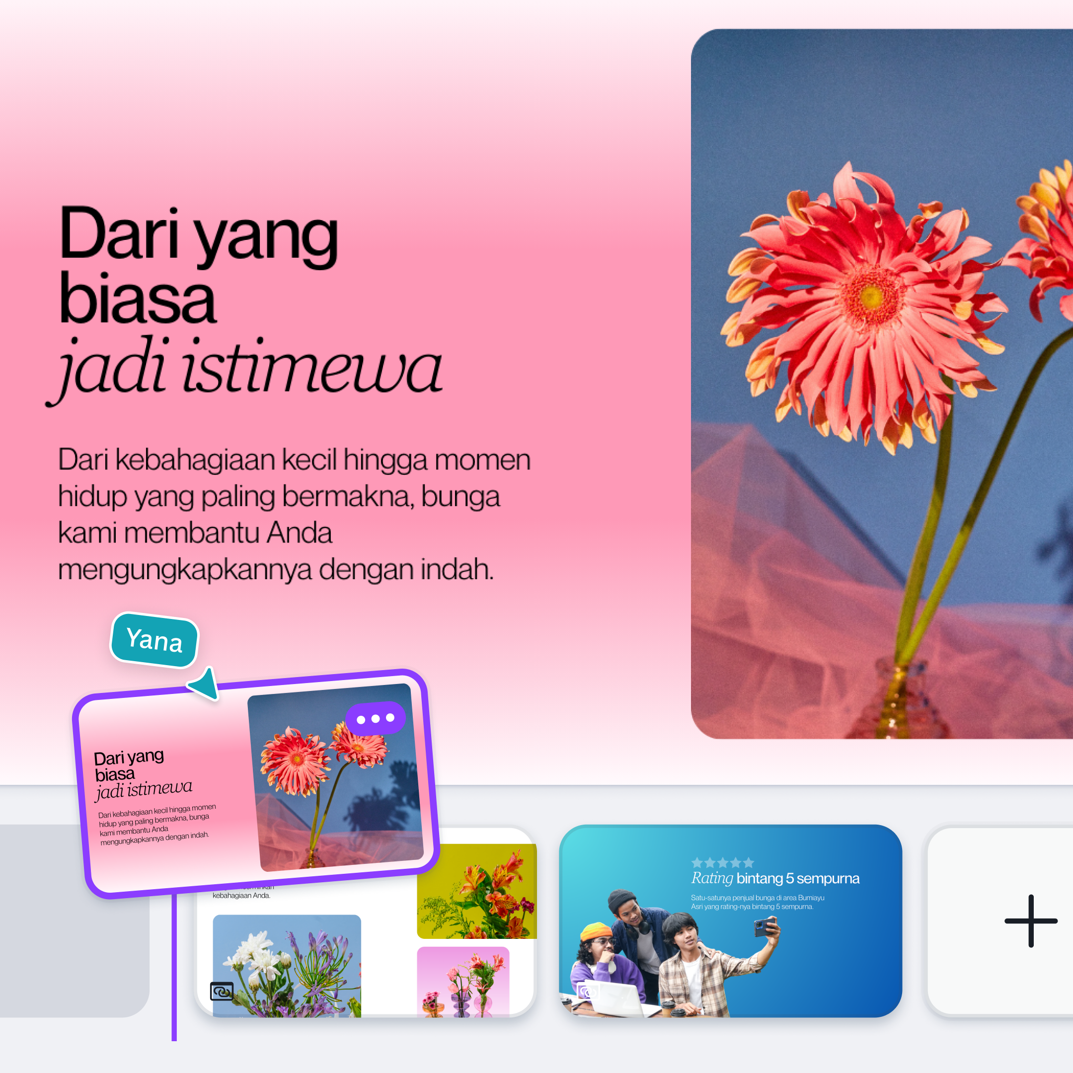 Drag and drop pages to your website design