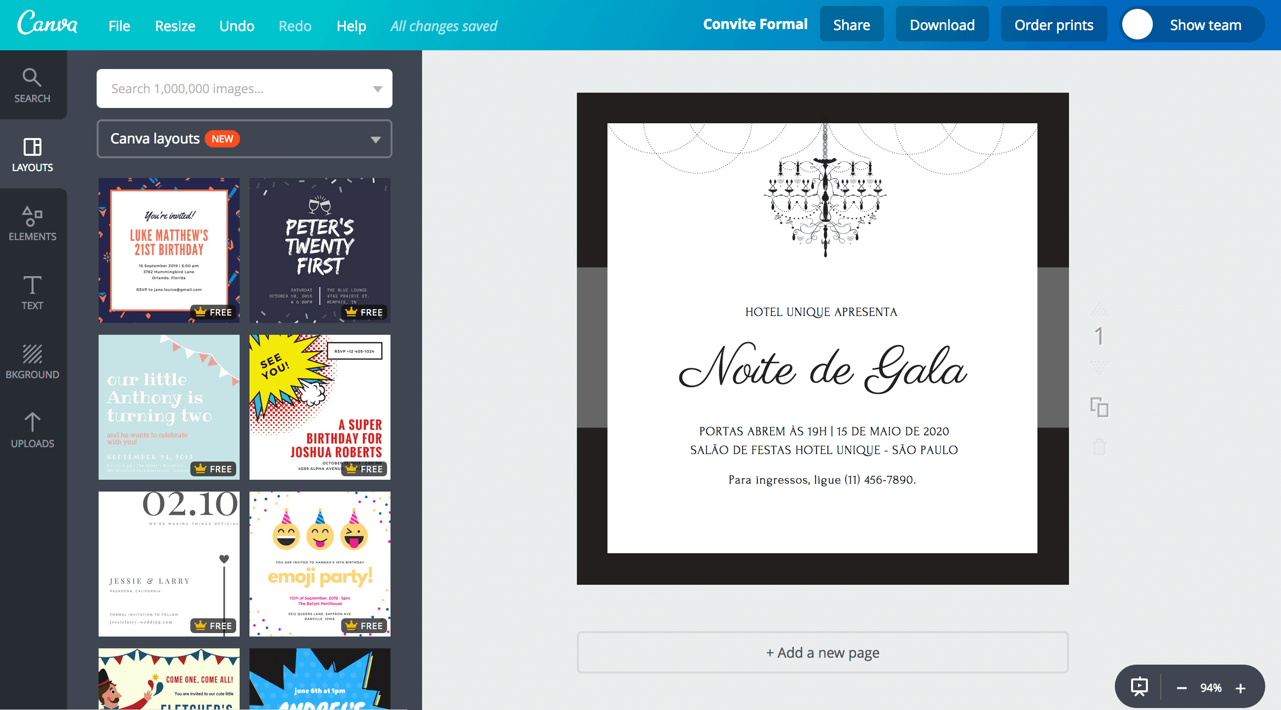 Screen Shot 2018-02-12 at 10.24.00 AM Convite formal