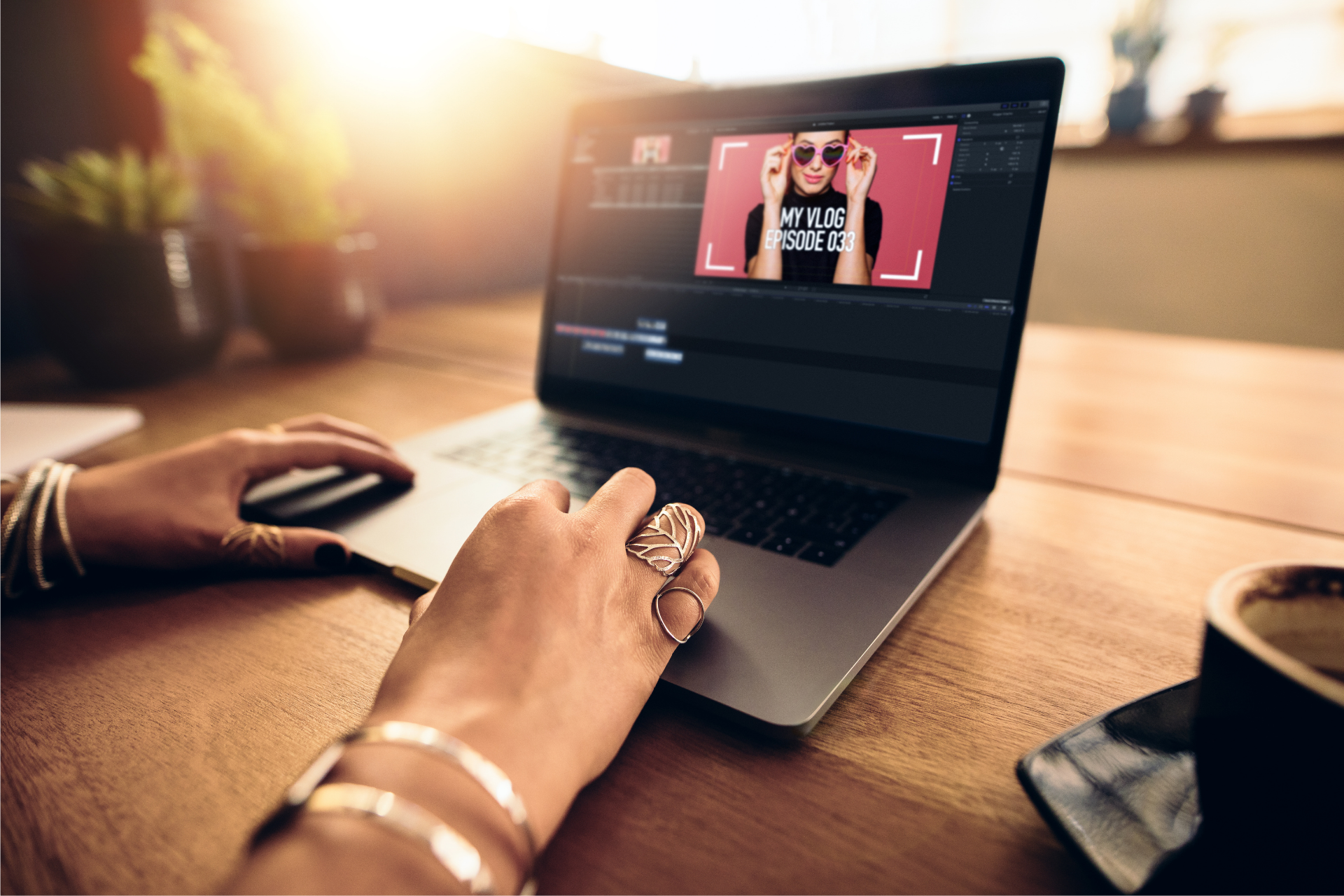 Preview of an online video editing tool
