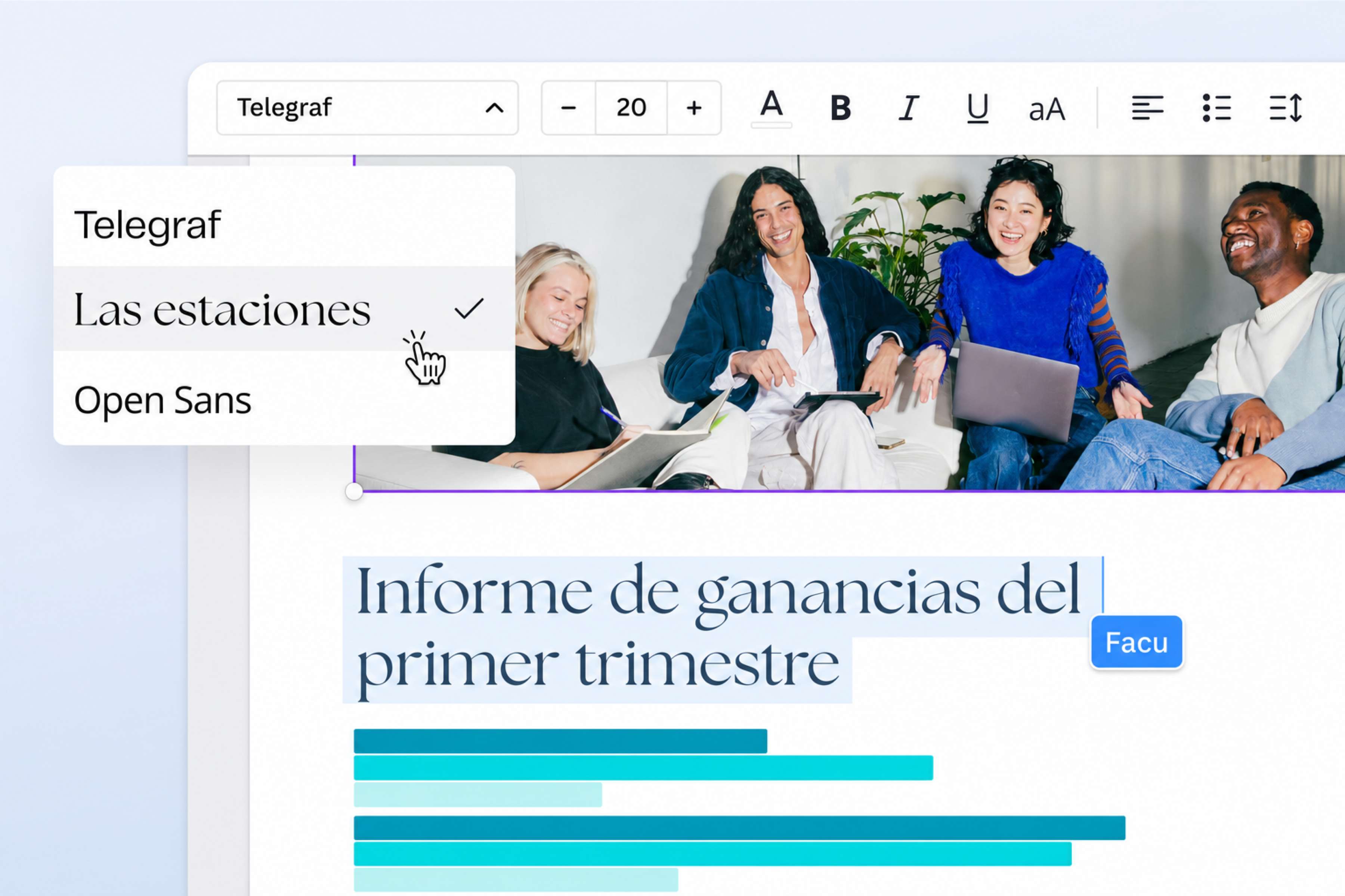 Editá y convertí tu archivo Word a PDF online