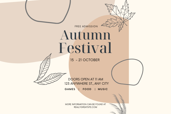 Creá flyers atractivos