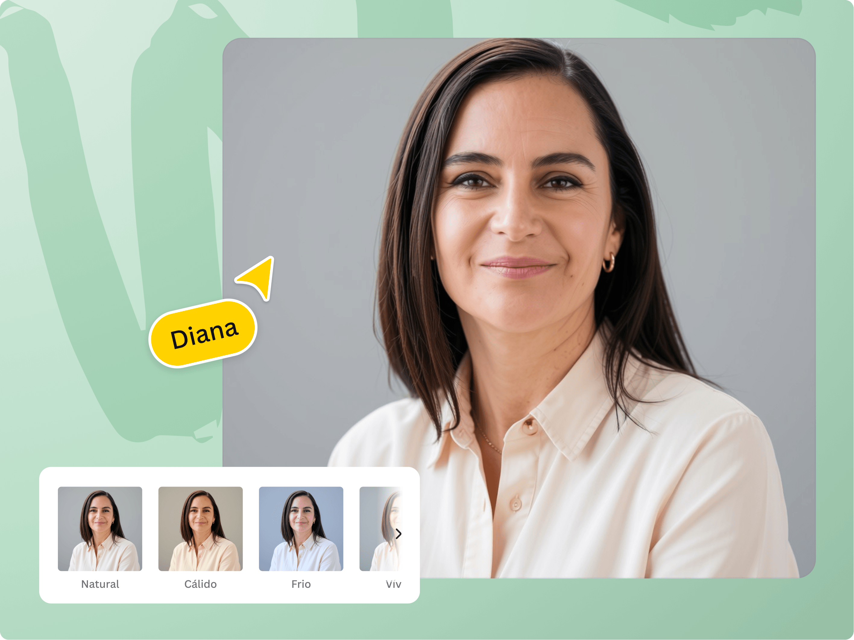 Apply filters to your AI-generated headshot Apply filters to your AI-generated headshot