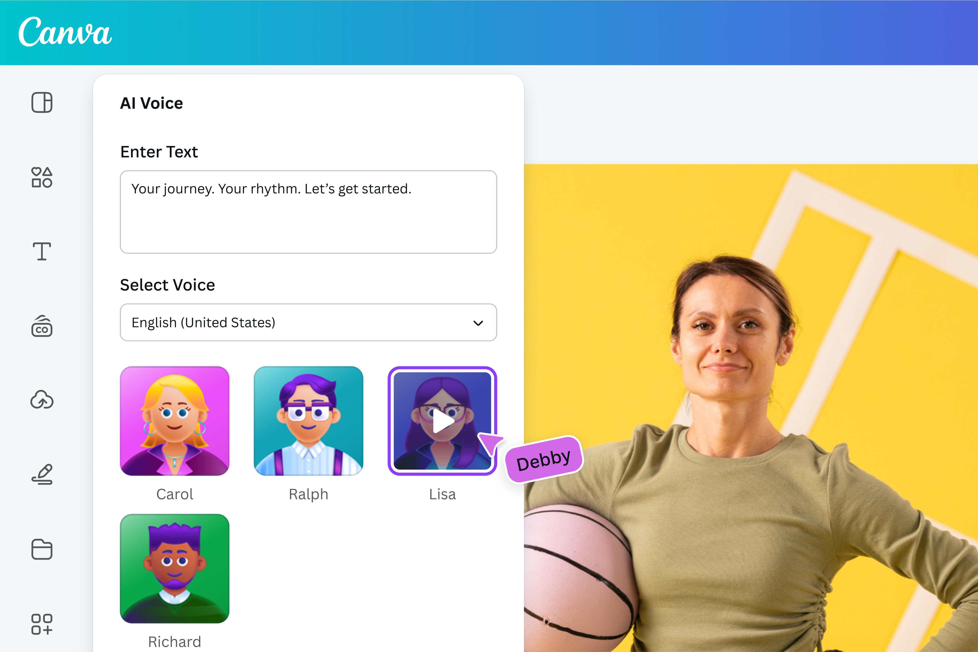Voces generadas con IA Voces generadas con IA