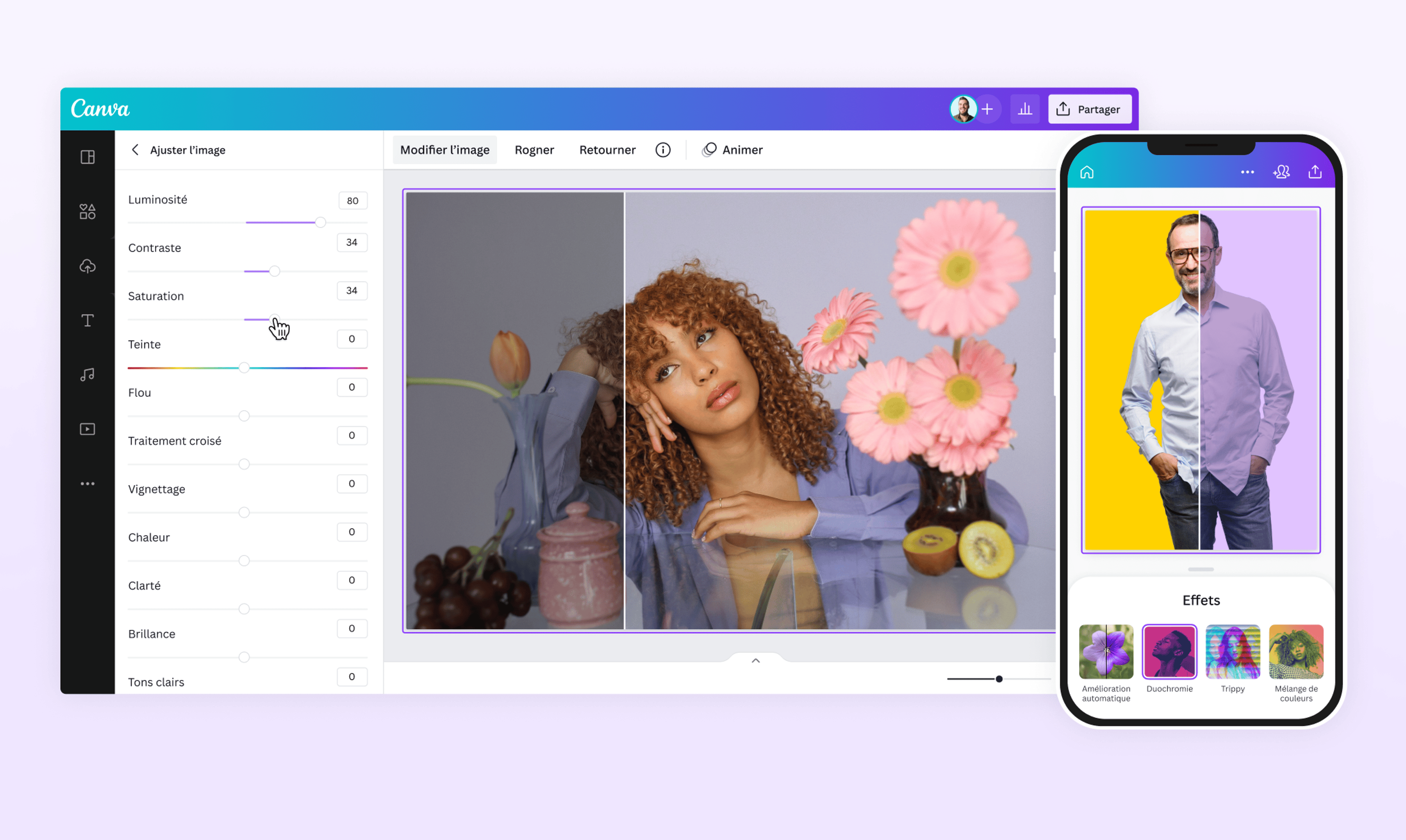 Retouche photo en ligne gratuite