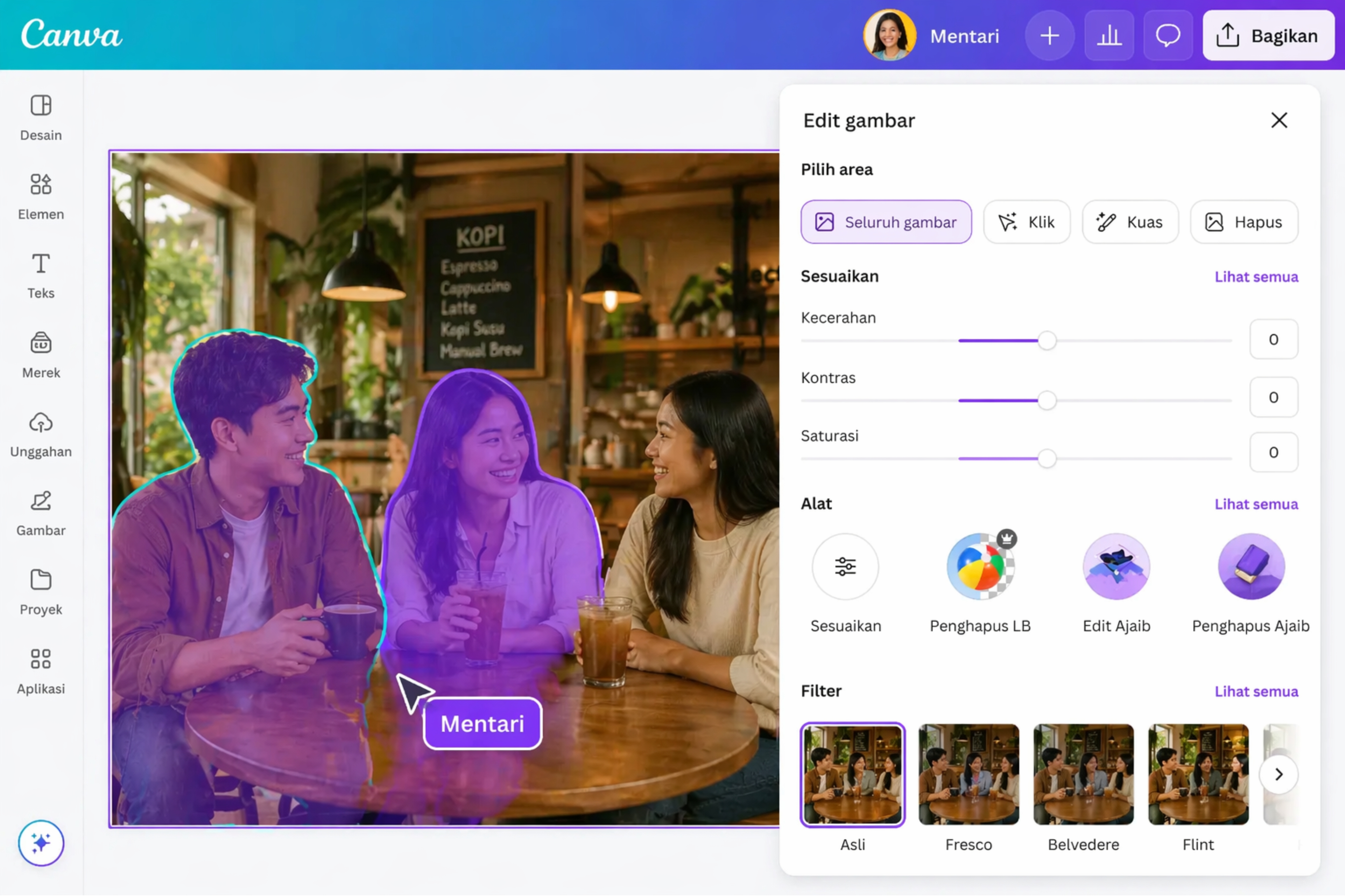 editor foto ai canva