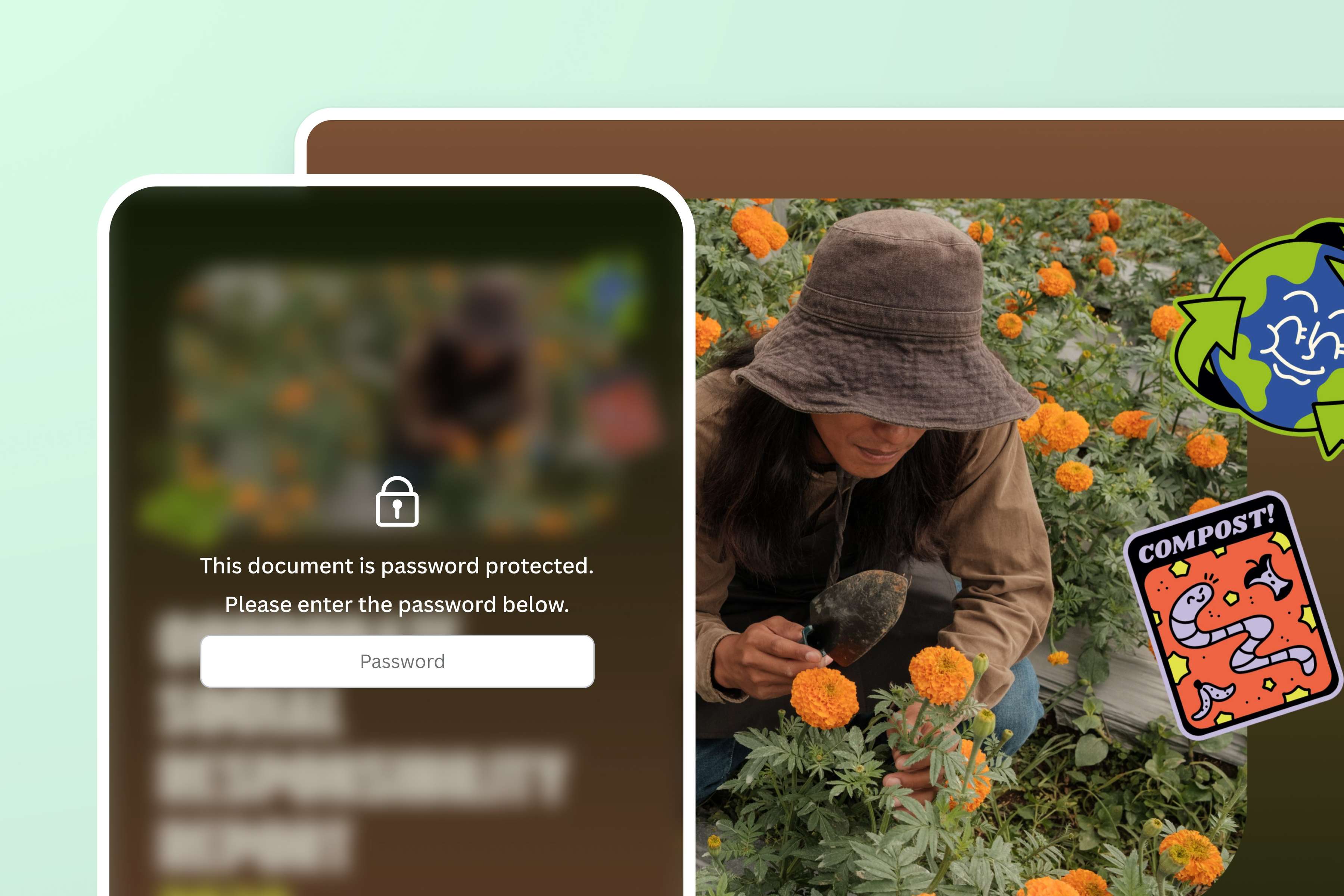 Work and share securely, anywhere