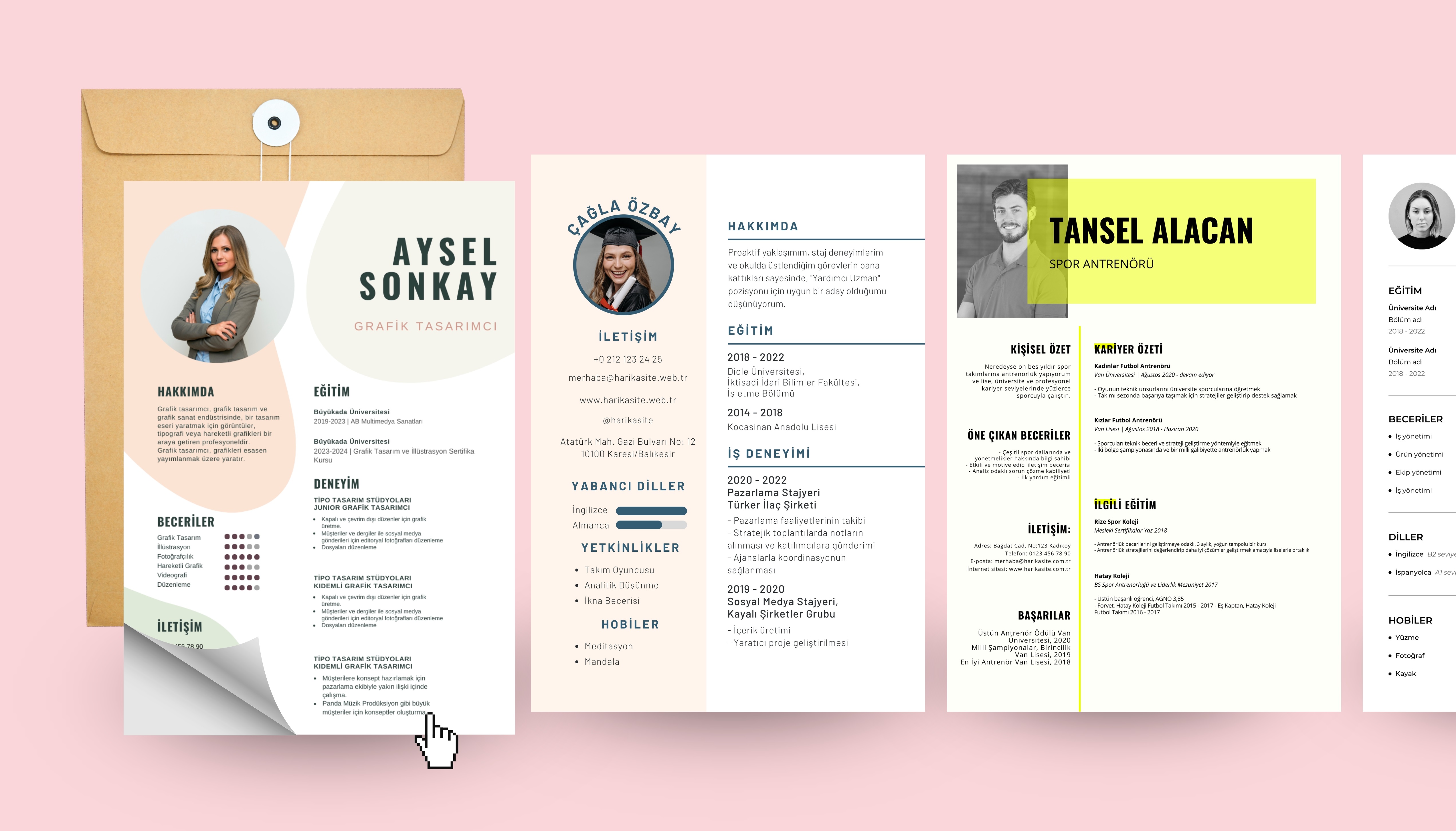 CV hazırlama ücretsiz - Canva