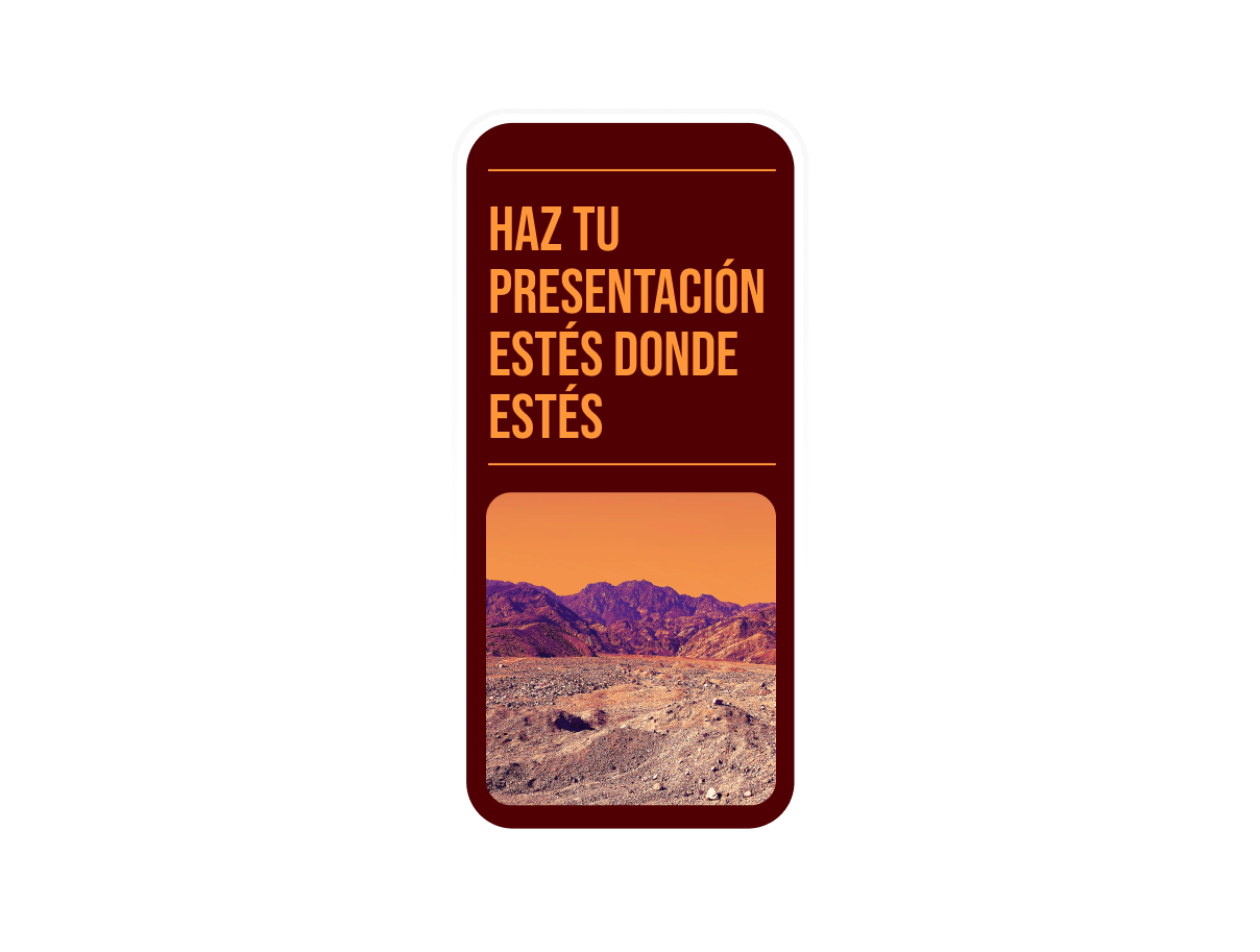 Presentación optimizada para dispositivos móviles
