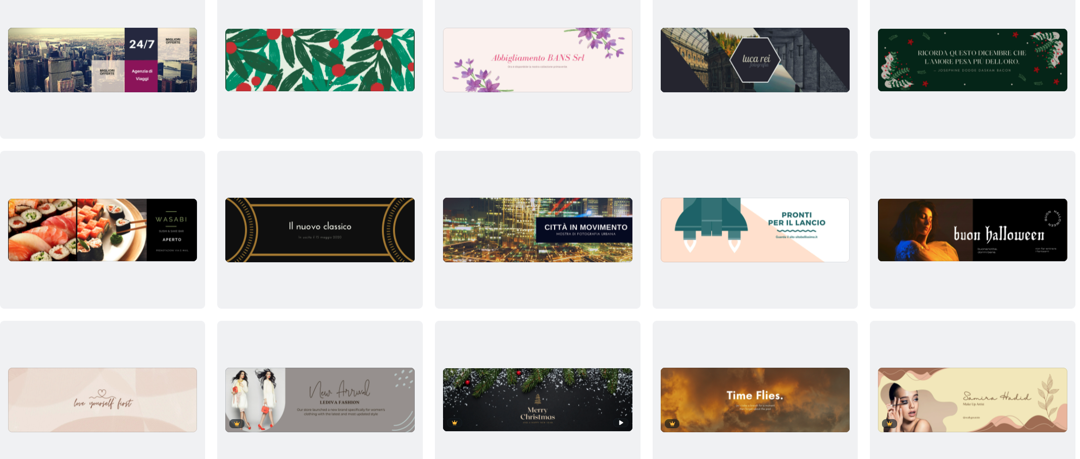 Creazione Copertina Twitter Canva