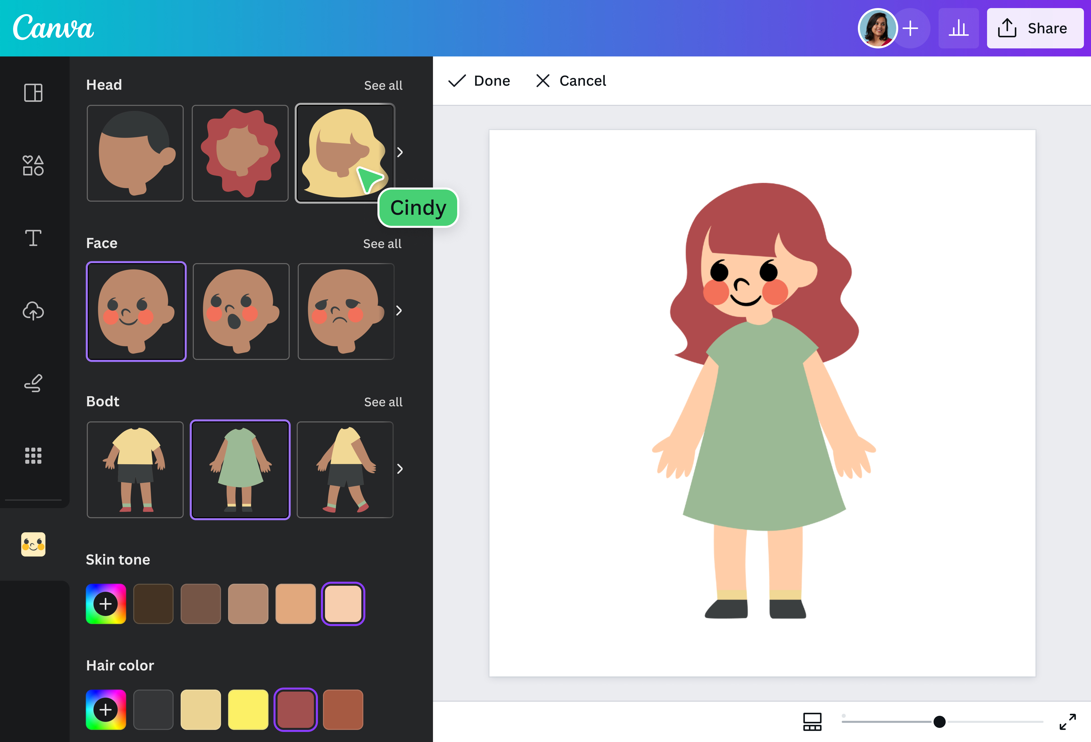 Avatar erstellen | Kostenloser Avatar-Generator | Canva