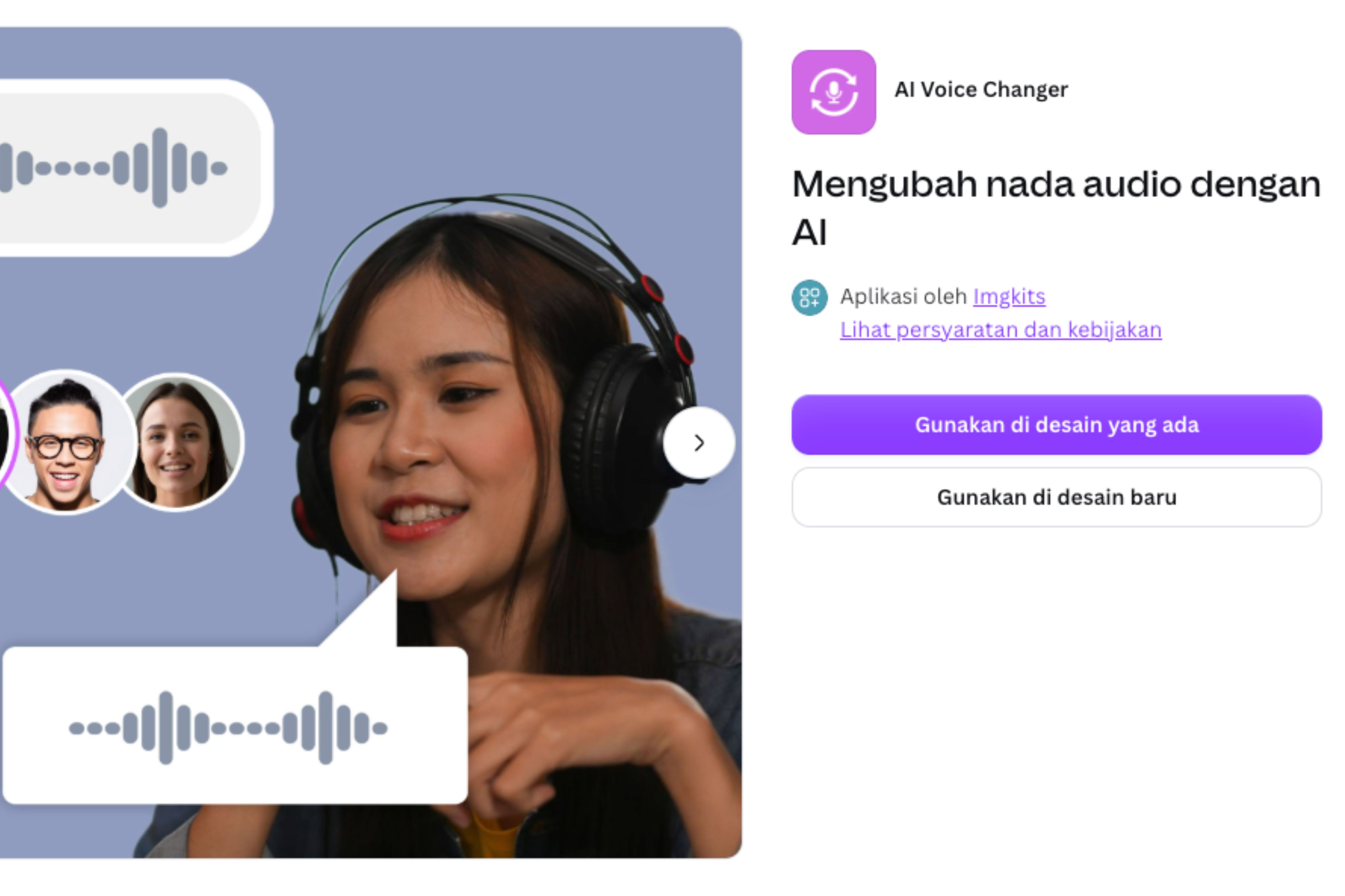pengubah suara pengubah suara