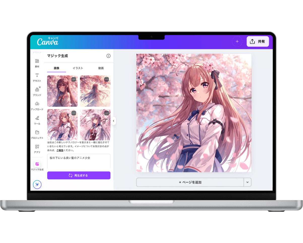 AIイラスト生成