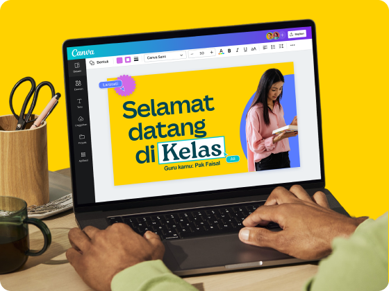 Gratis Contoh Presentasi Sejarah Keren Canva