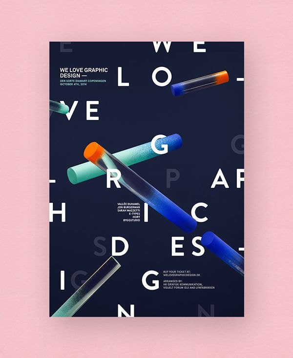 The role of textures in contemporary graphic design