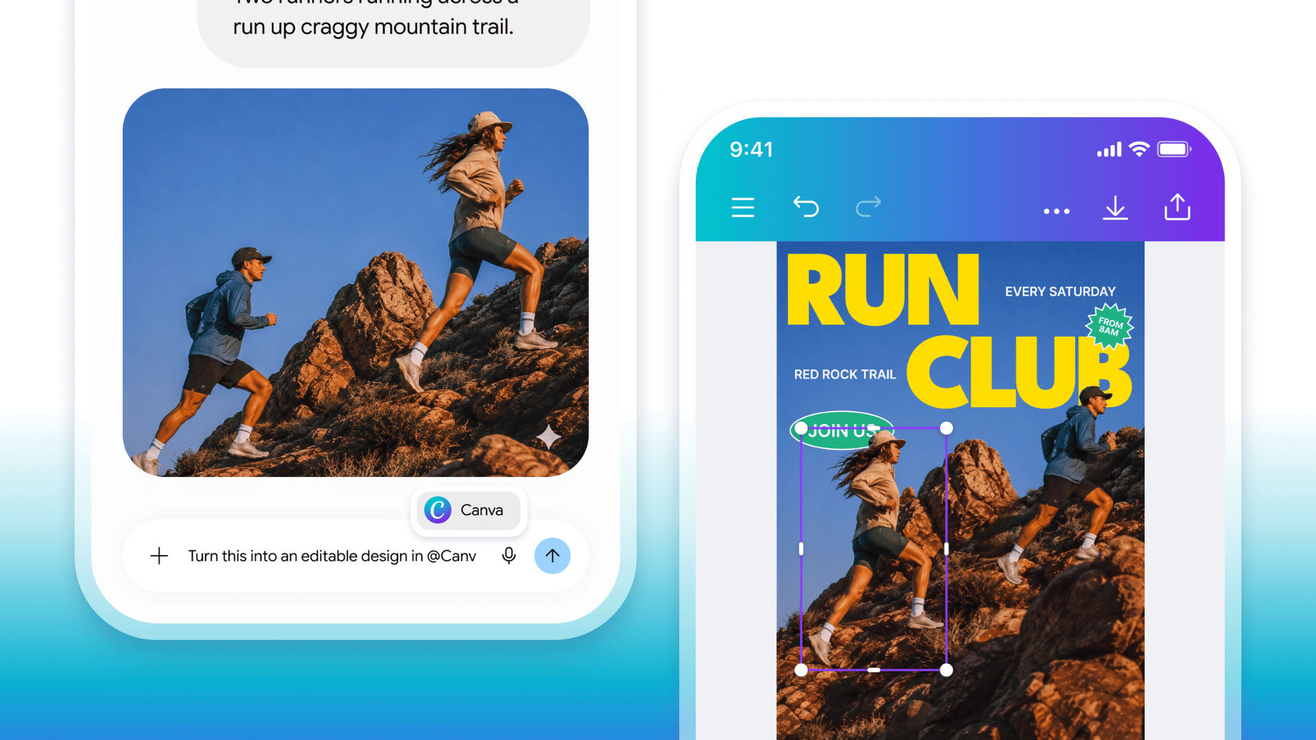 Canva AI photo editing inside Gemini and ChatGPT