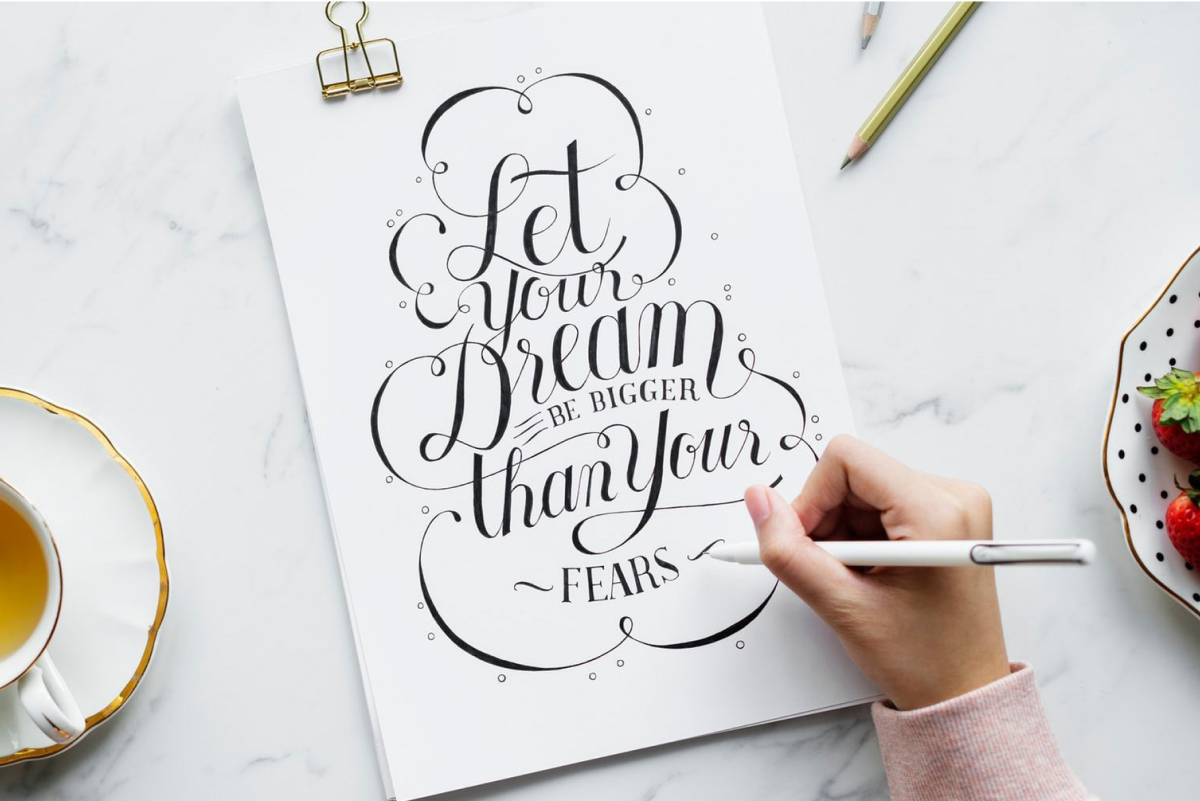 Design cute quote graphics