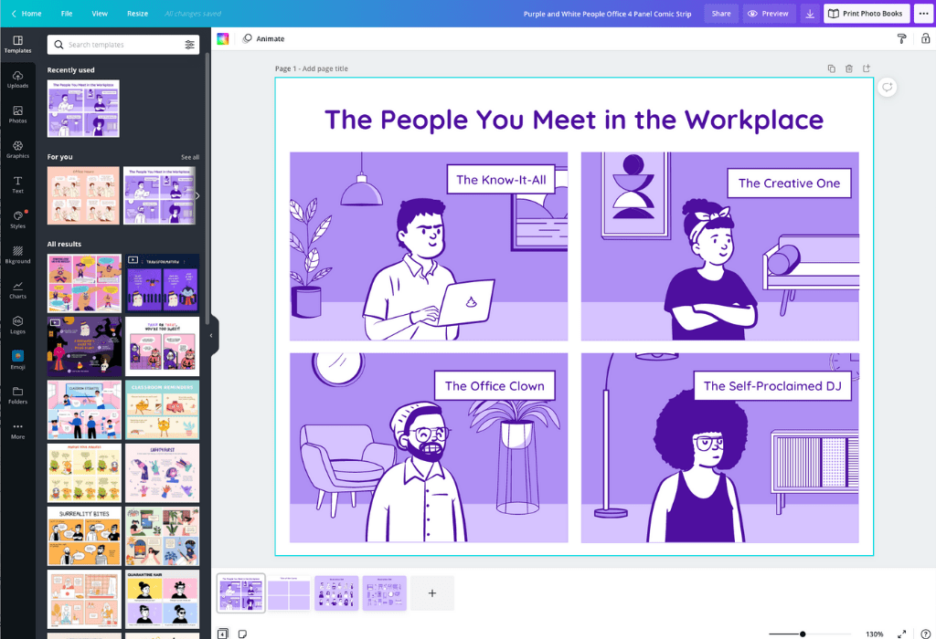 Cómo hacer una historieta - Canva Cómo hacer una historieta - Canva