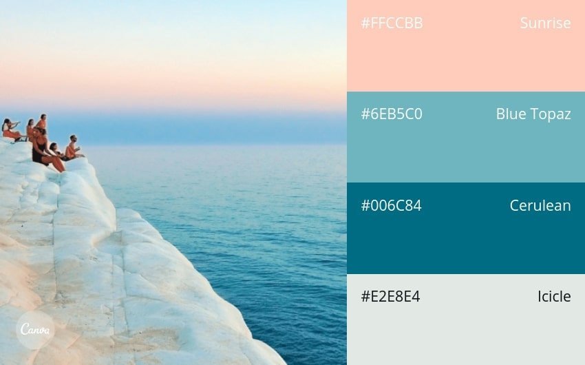 100 color combination ideas and examples | Canva