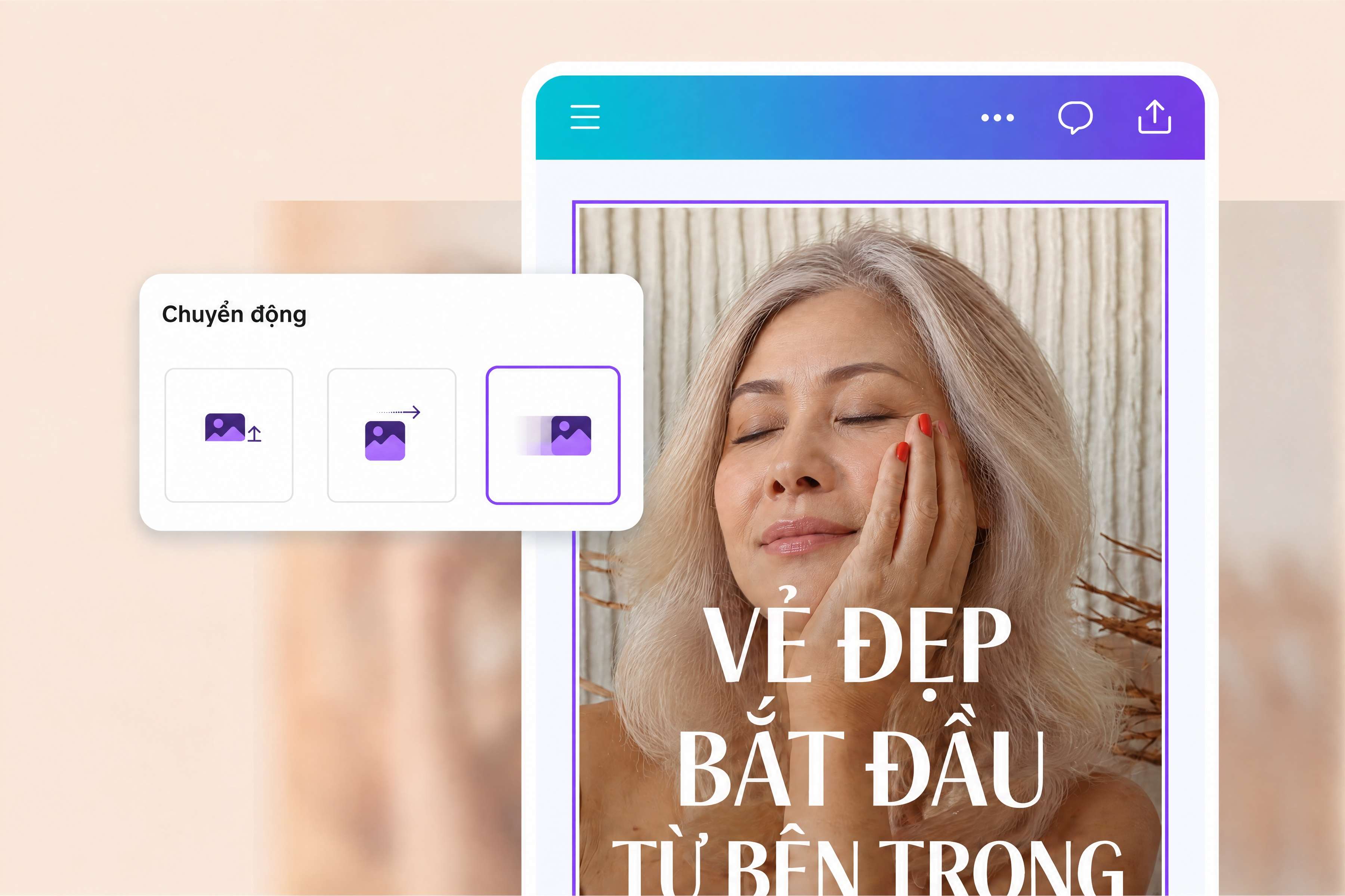 Điều chỉnh hiệu ứng chuyển động cho ảnh theo ý của bạn
