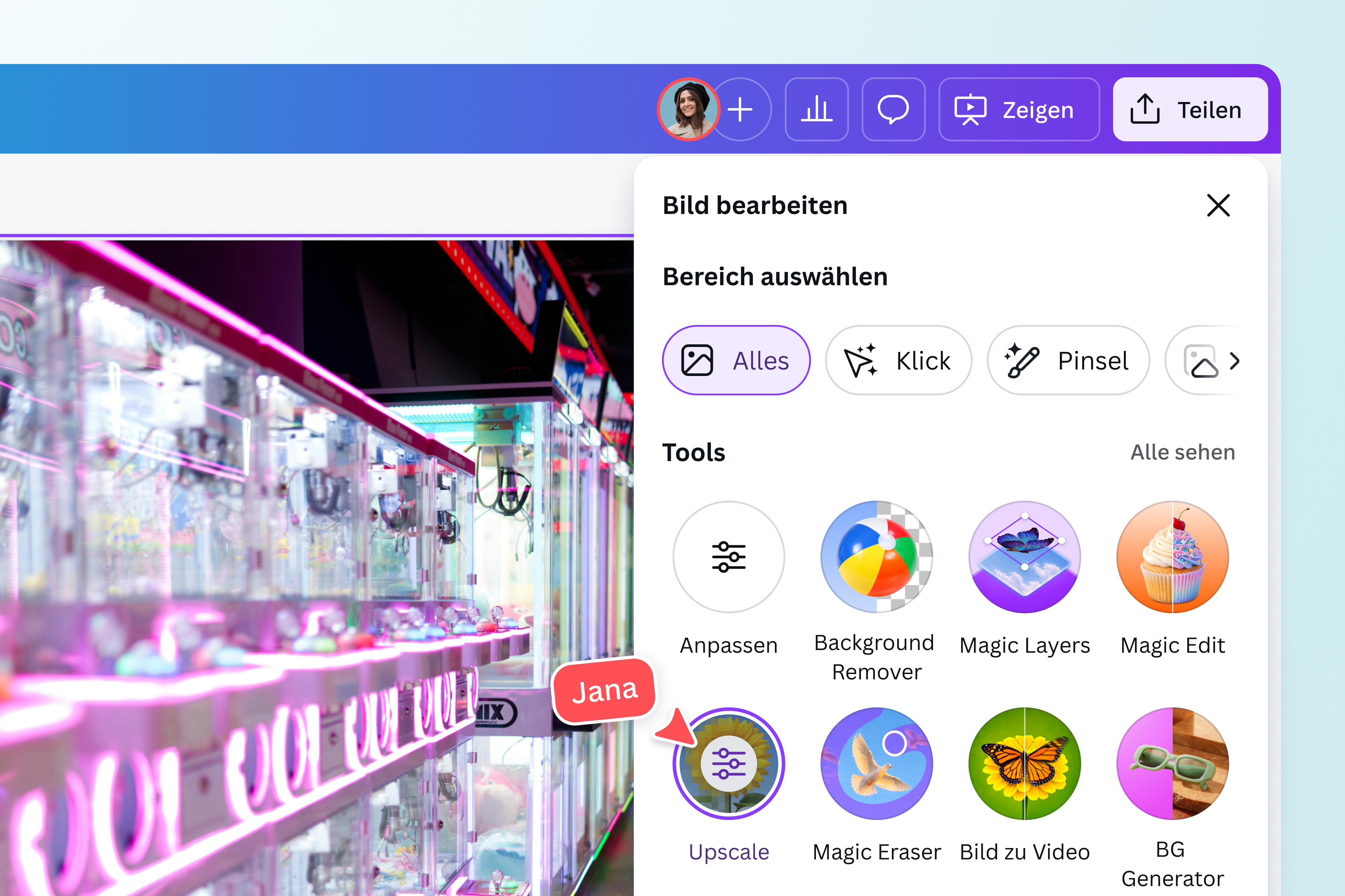AI Image Enhancer: Kostenlos mit KI Bilder verbessern | Canva