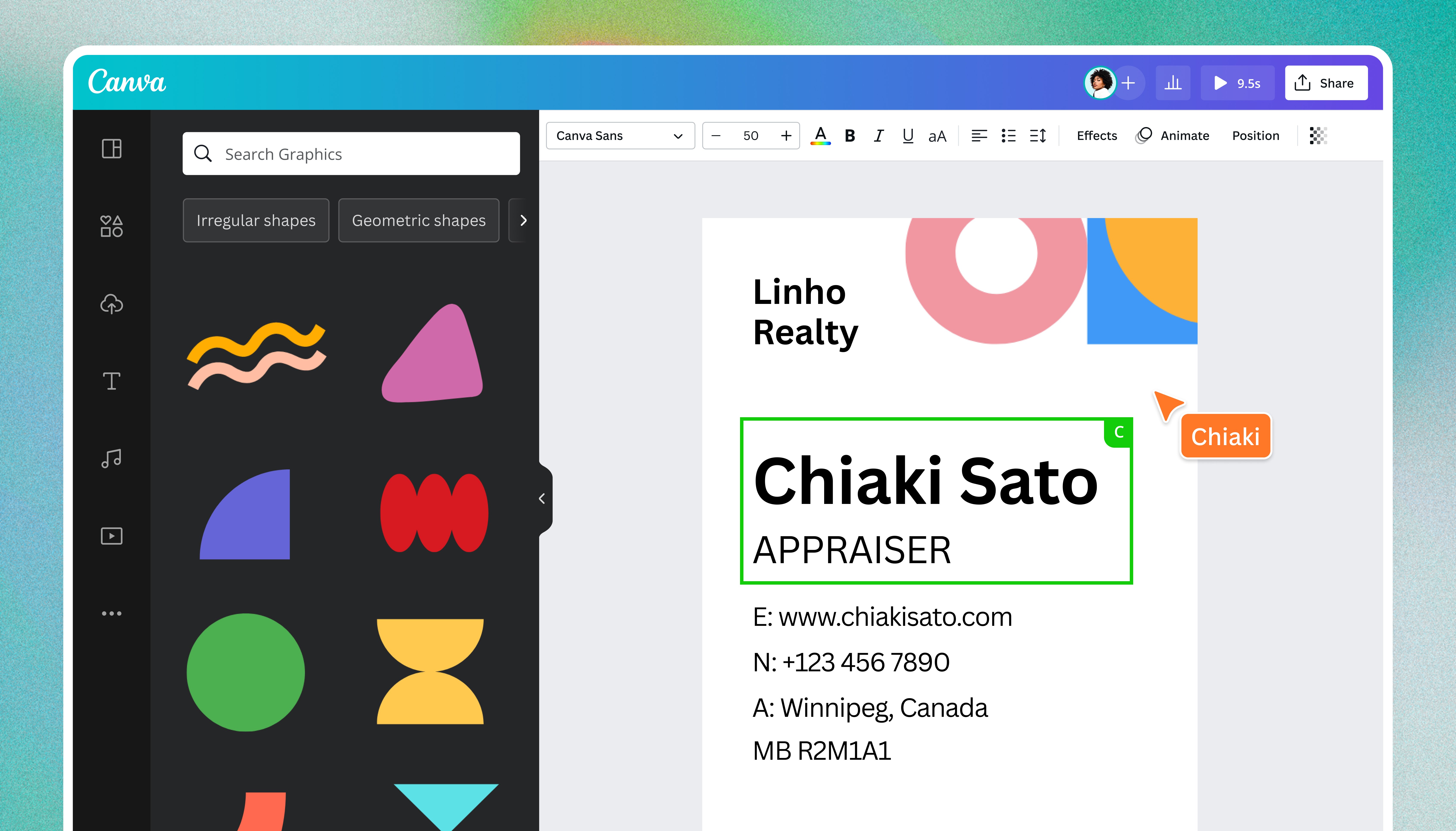 Create Business Card Mockups Lead