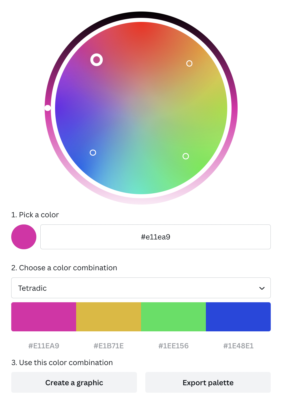 100 color combination ideas and examples | Canva