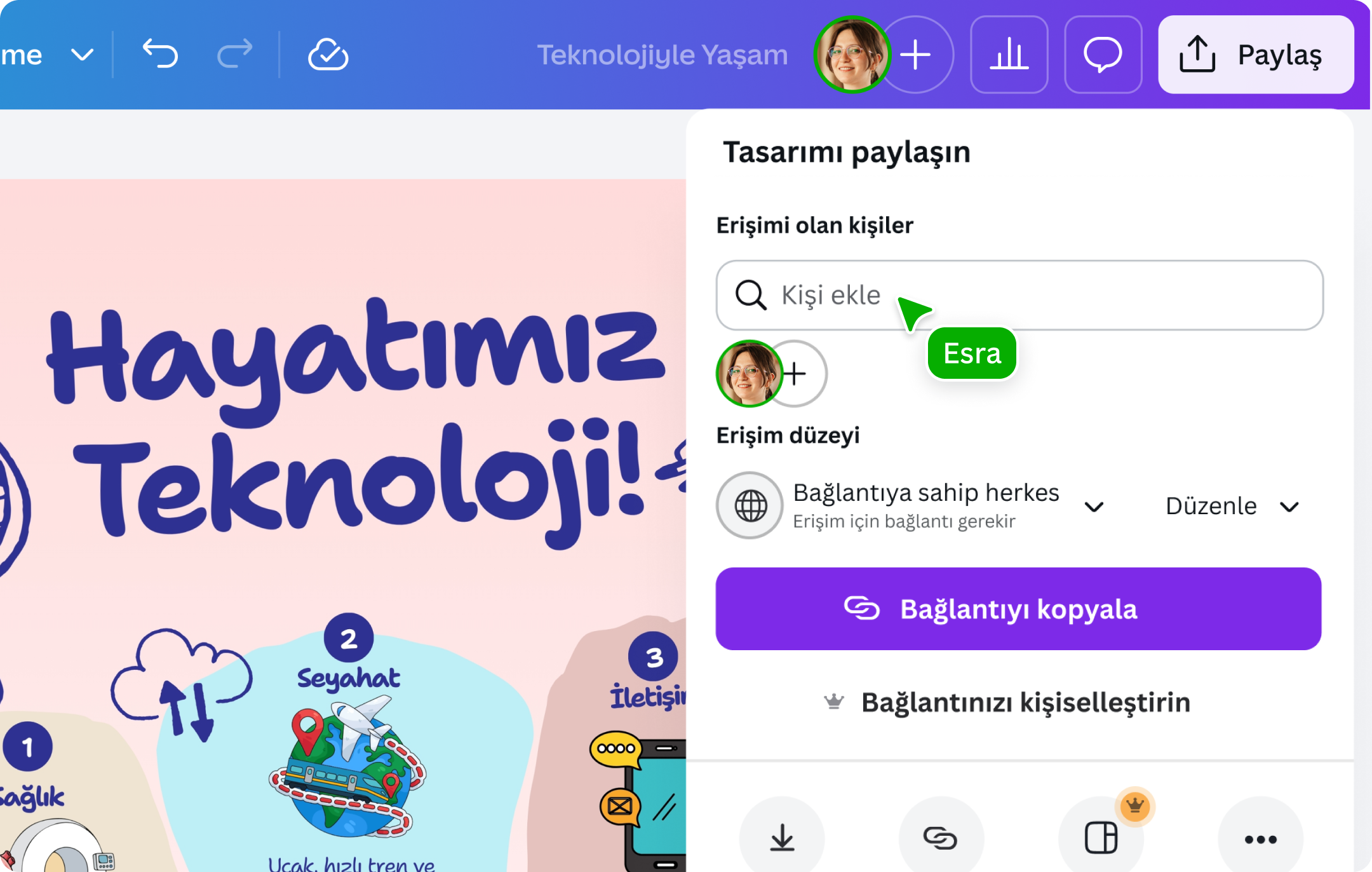 PDF kırpma - Canva