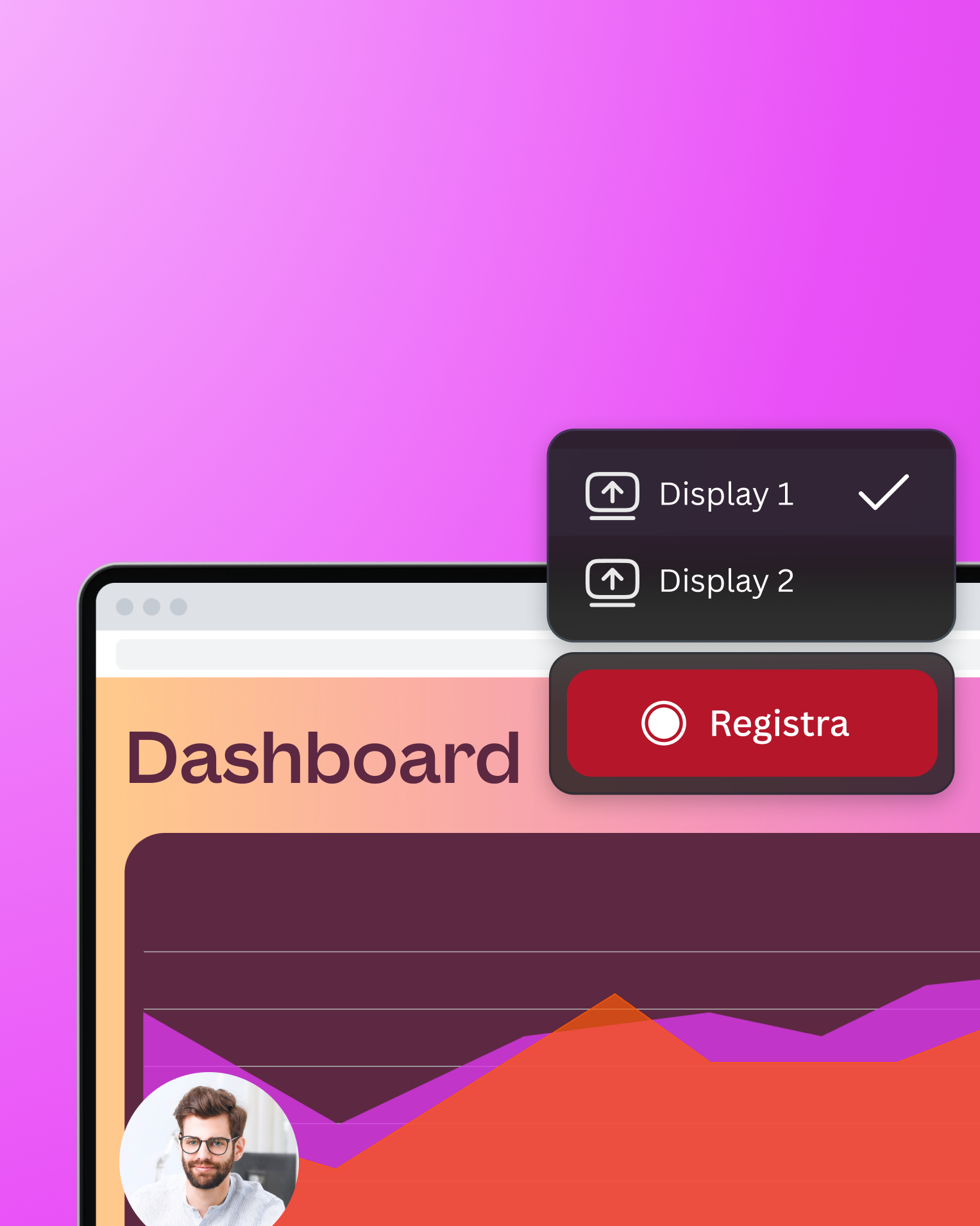 Record yourself and your screen
