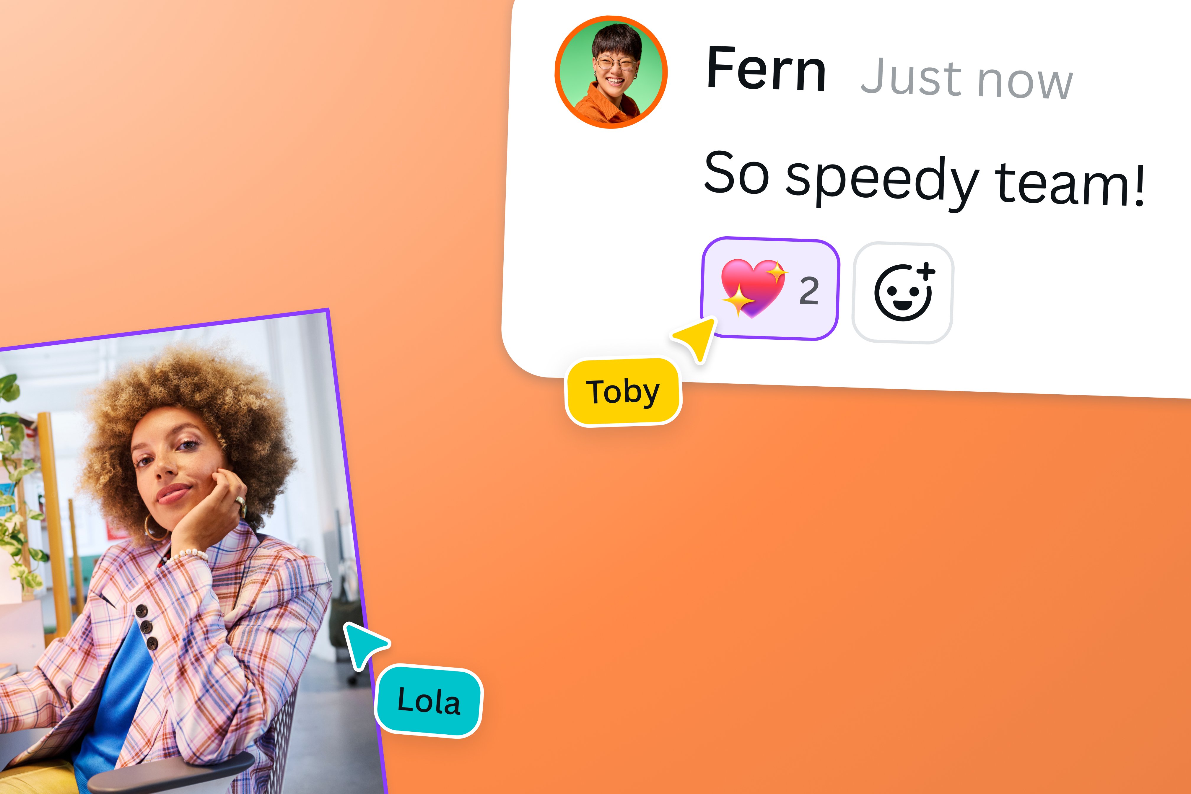 Leave a comment on your team’s design