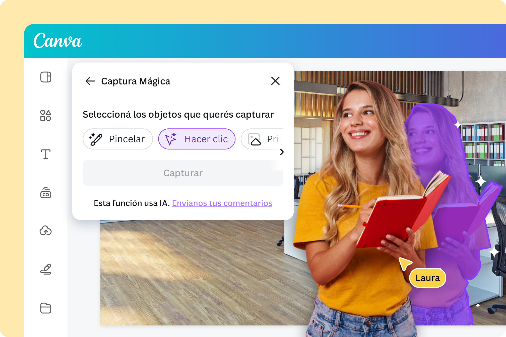 Eliminar objetos de una imagen con IA.