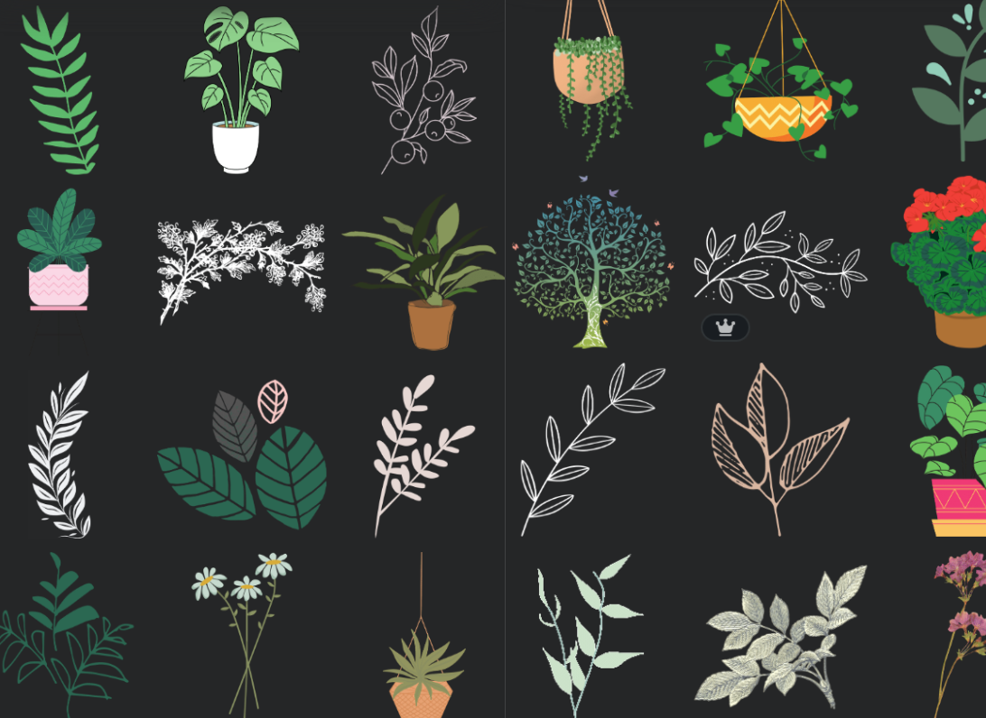 植物イラストでデザインを無料で作成！ | Canva