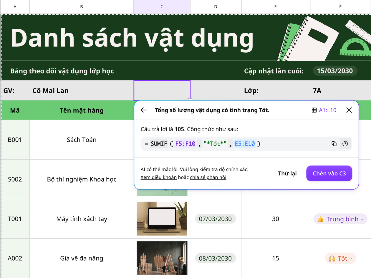 Tính tổng đúng nhóm dữ liệu cần xem
