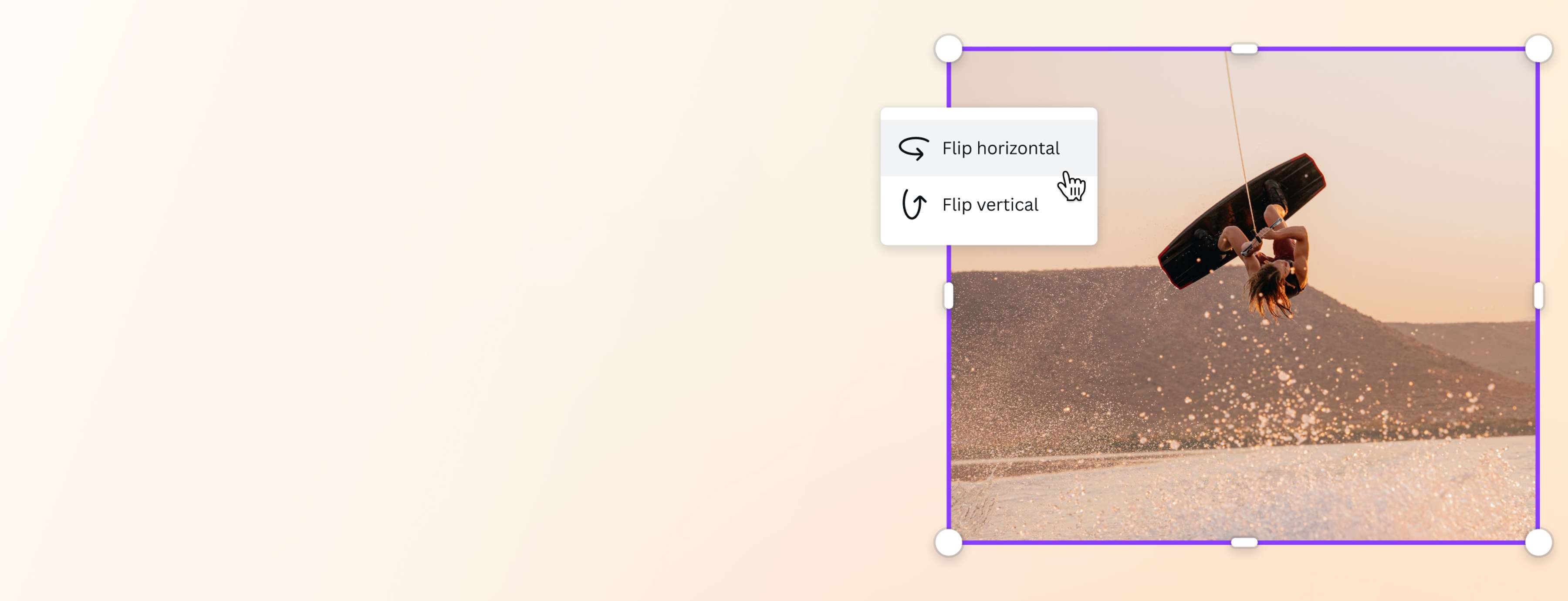 Rotate Image Feature Banner