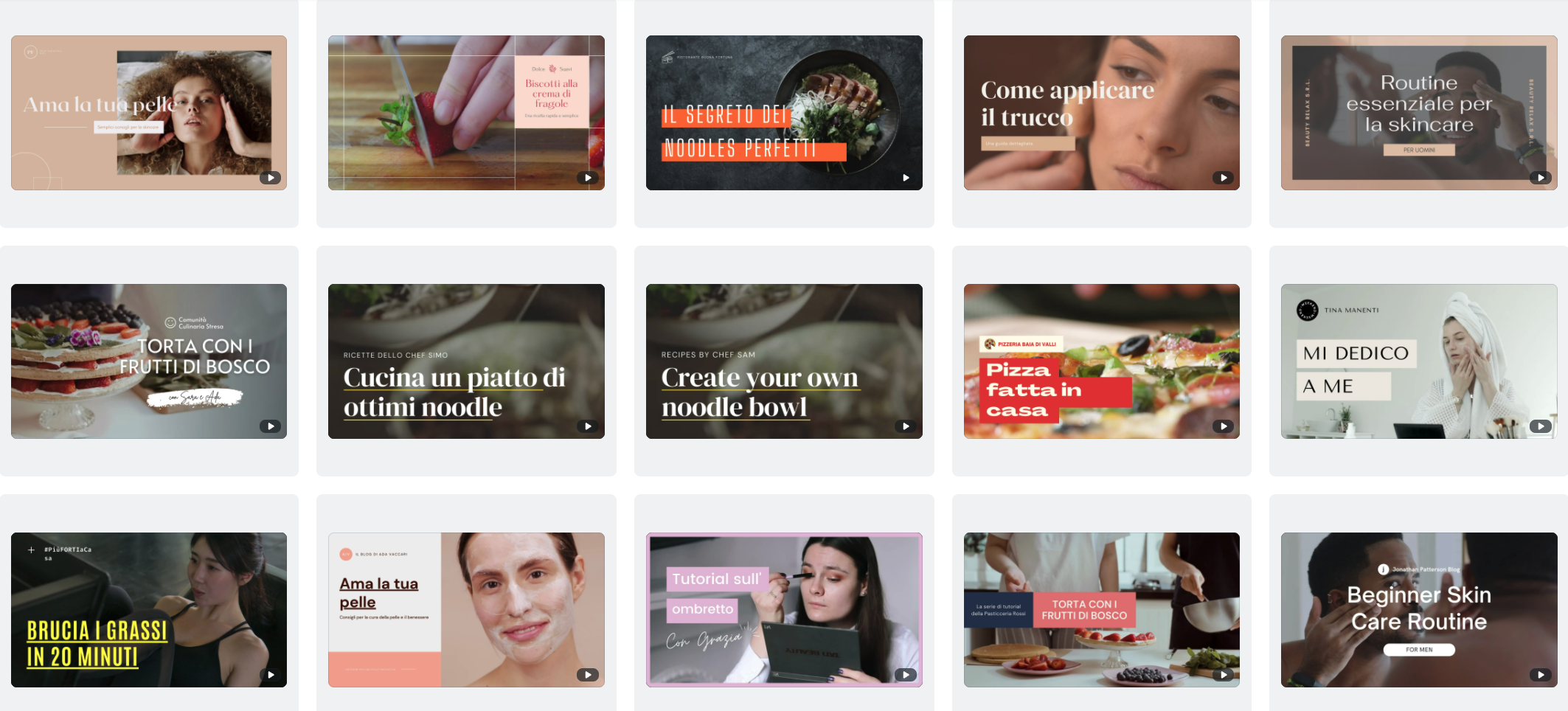 Creare Tutorial VIdeo